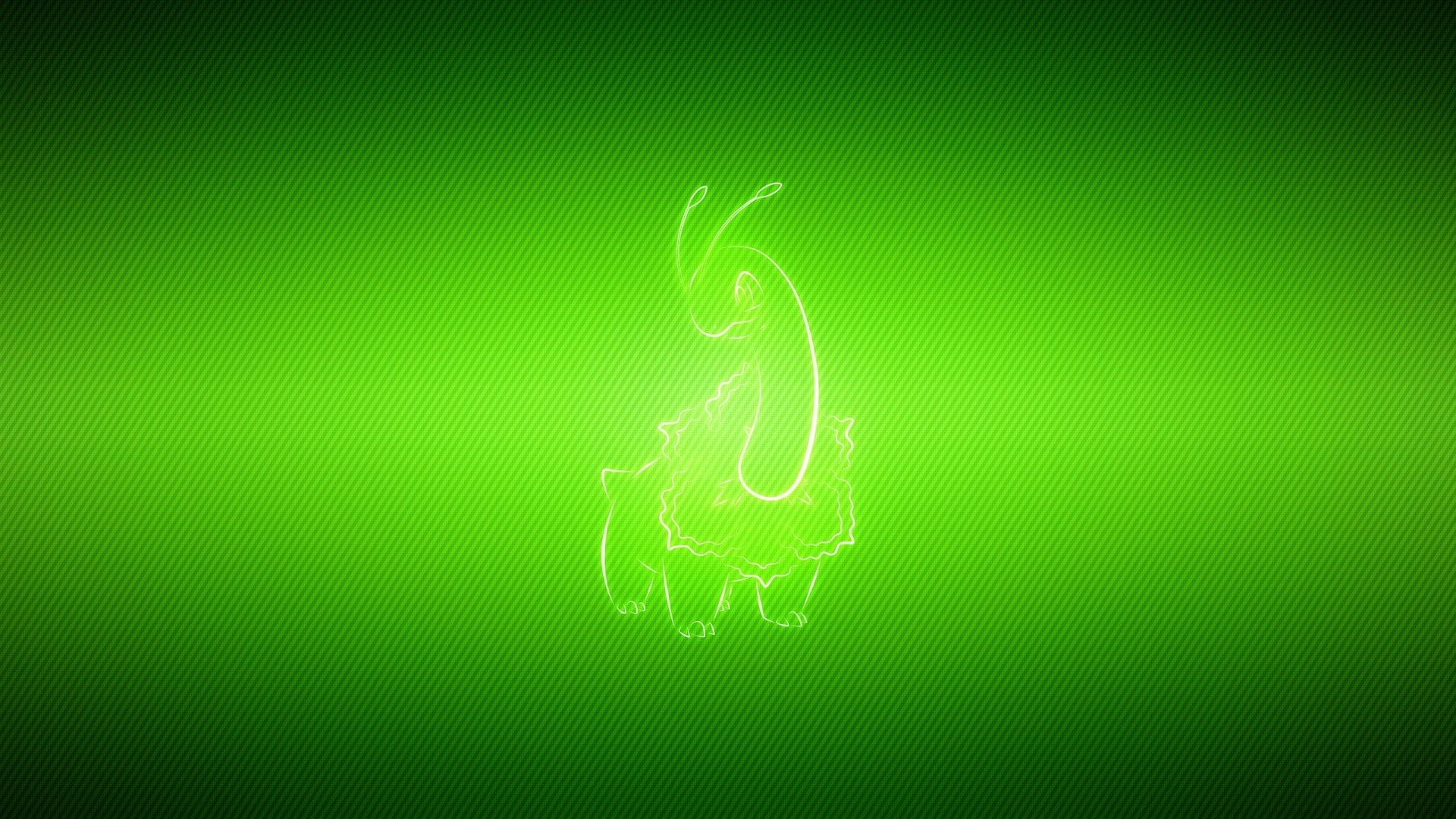 Simbolo luminoso, Verde neon, Astratto, 16:9 Full HD, sfondo widescreen