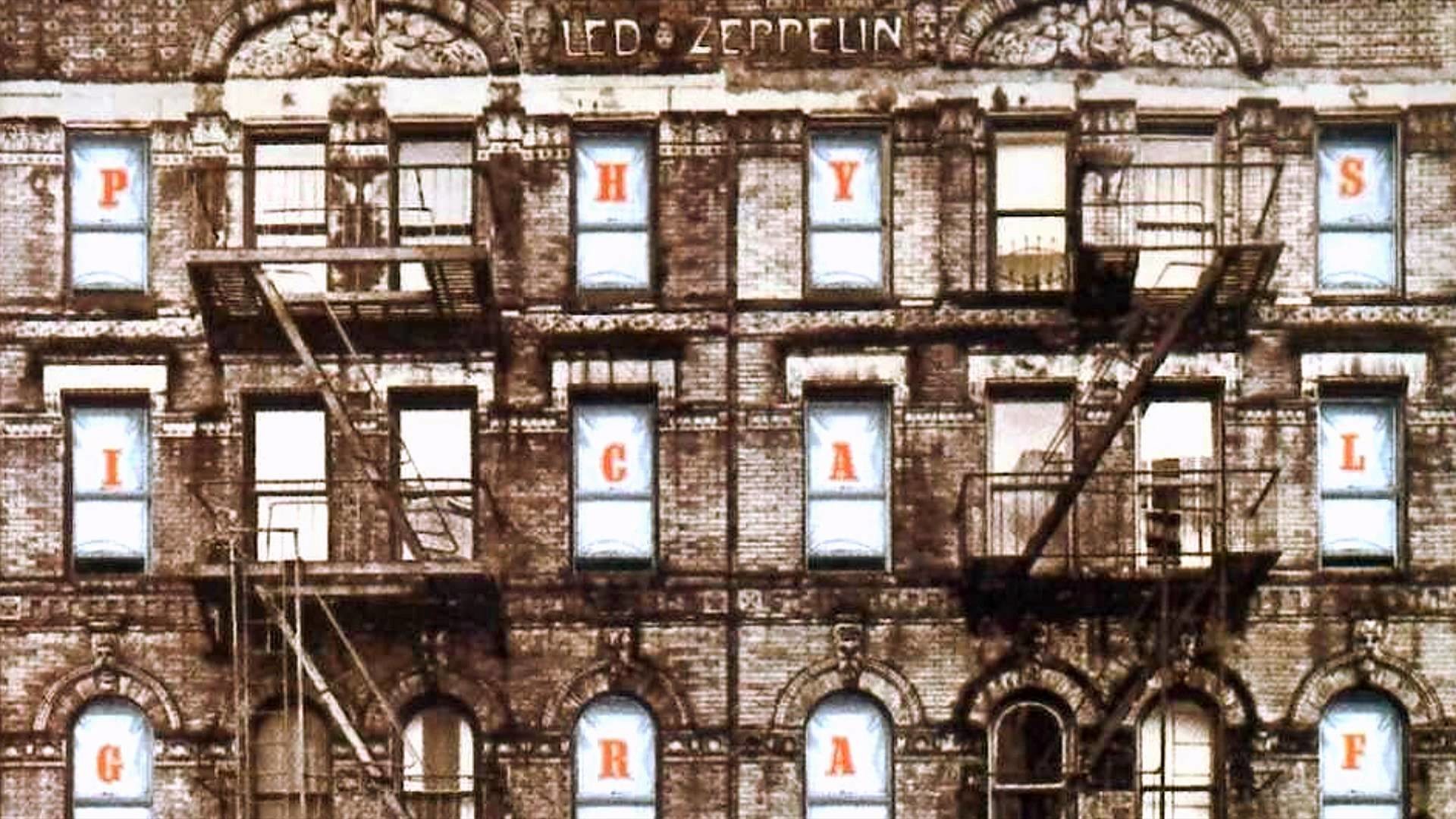 Physical Graffiti, Led Zeppelin, Copertina album, Palazzo, Scale antincendio, sfondo 1080p