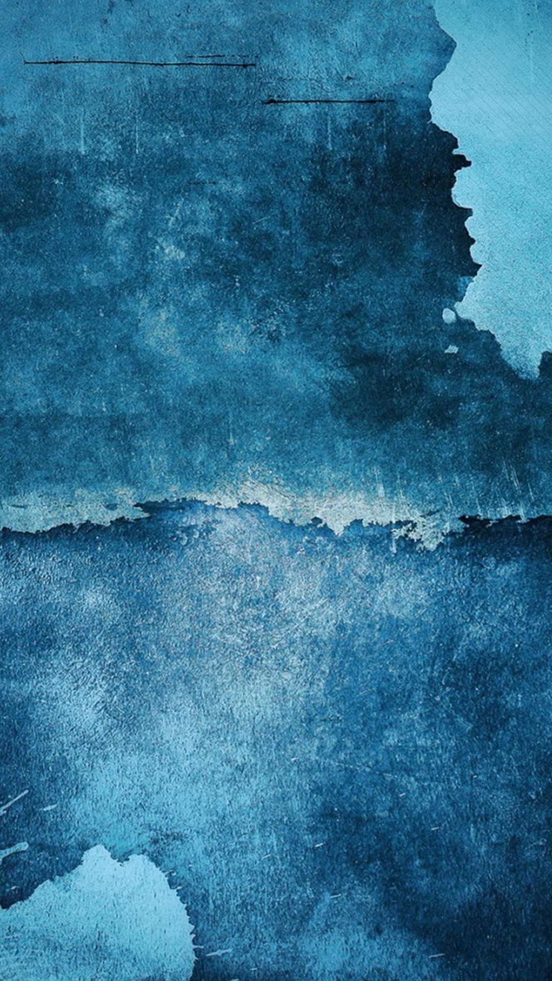 Texture grunge, Acquerello, Blu, sfondo LG G2 verticale
