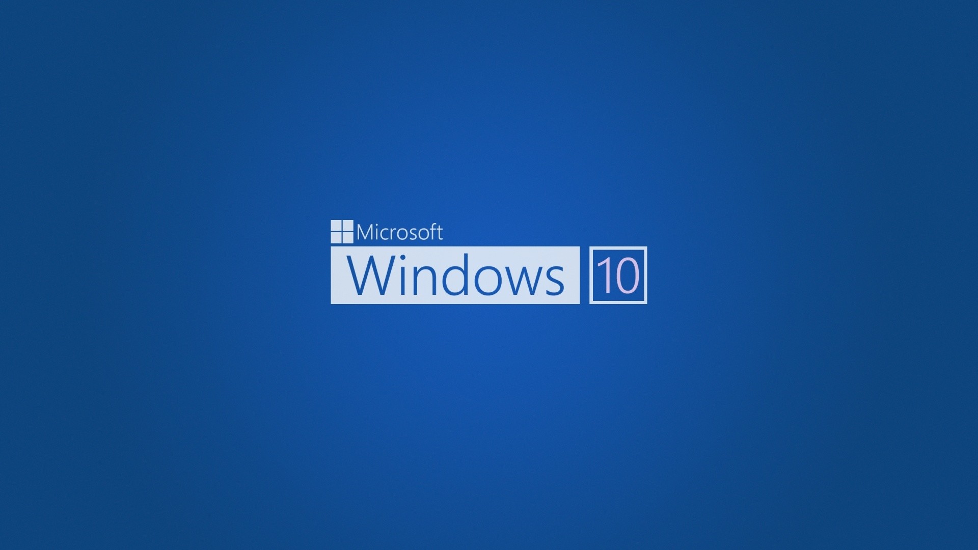 Windows 10, Microsoft, Blu, 16:9 Full HD, wallpaper widescreen