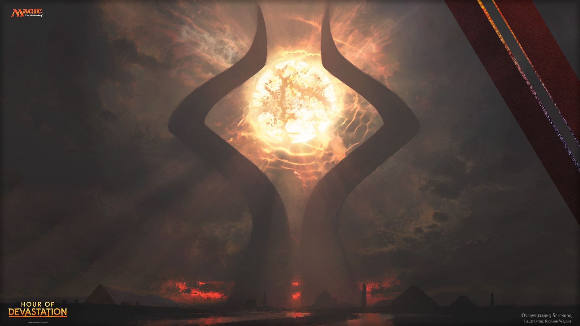 Hour of Devastation, MTG, Amonkhet, Sole, Full HD, sfondo Windows 11