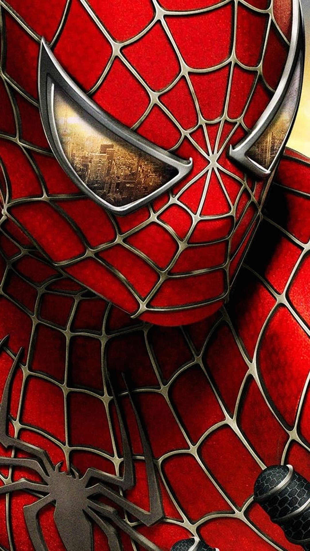 Spider-Man, Marvel, Maschera, Supereroe, sfondo Full HD per smartphone