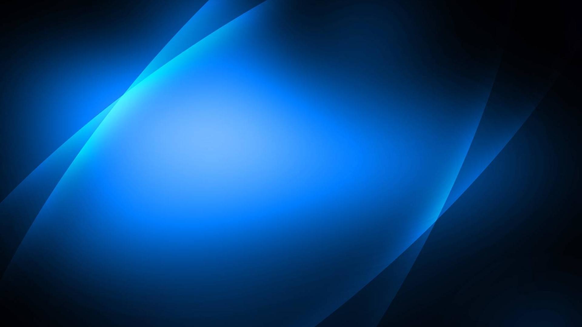 Astratto, Curve, Blu, Sfondo nero, Full HD, wallpaper per PC