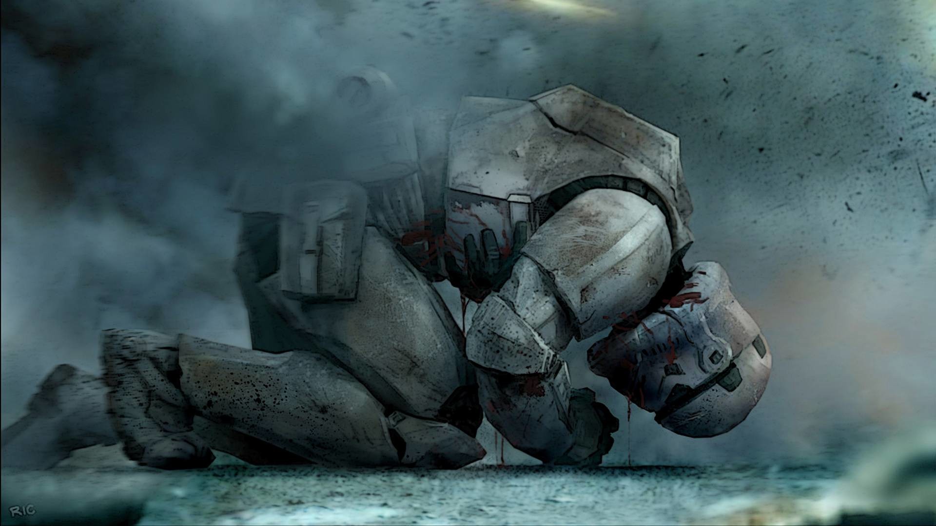 Clone trooper, Armatura, Battaglia, Star Wars, Full HD, wallpaper desktop