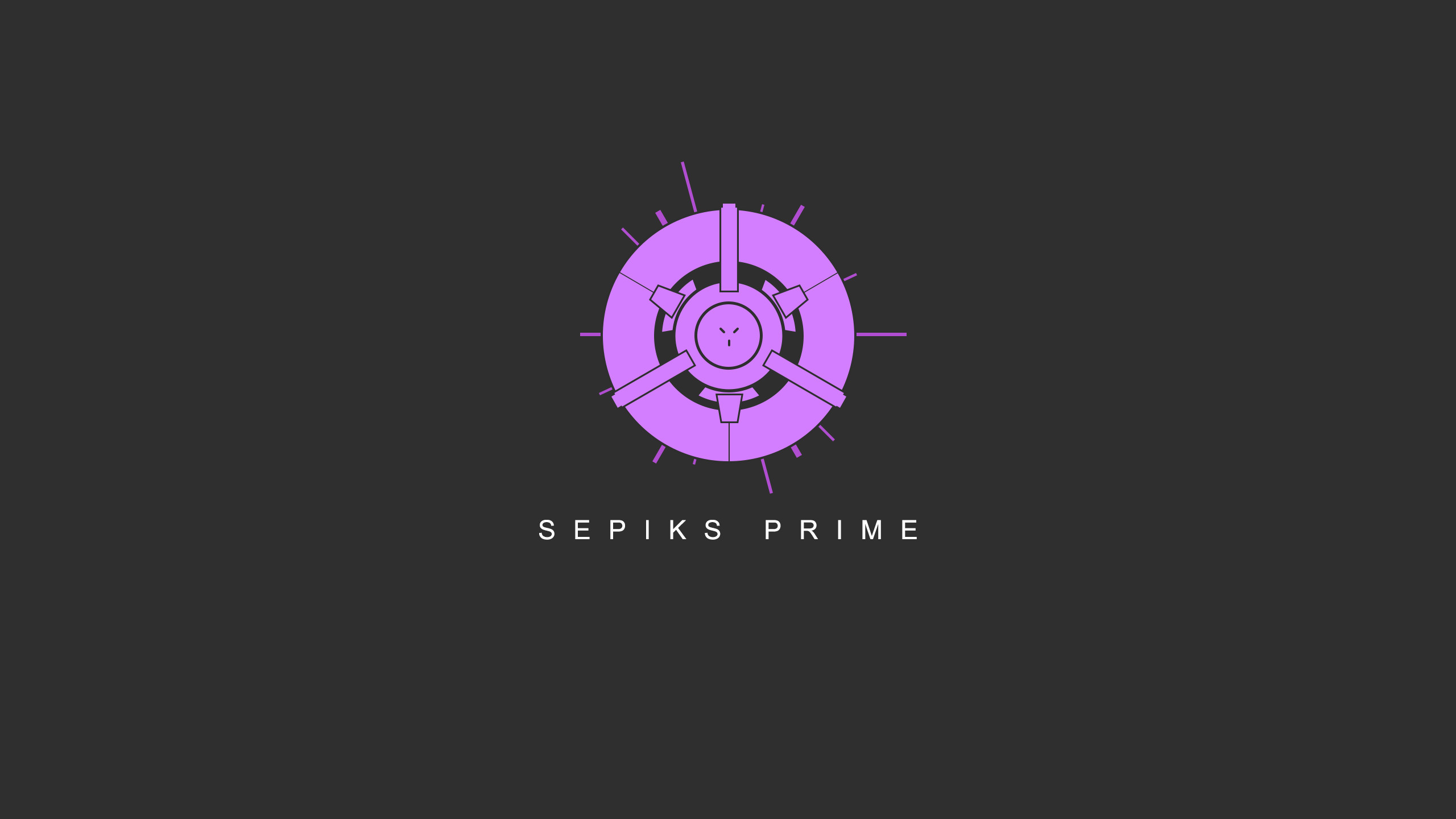 Sepiks Prime, Destiny, Caduti, Minimalismo, Sfondo grigio scuro, wallpaper desktop 2K