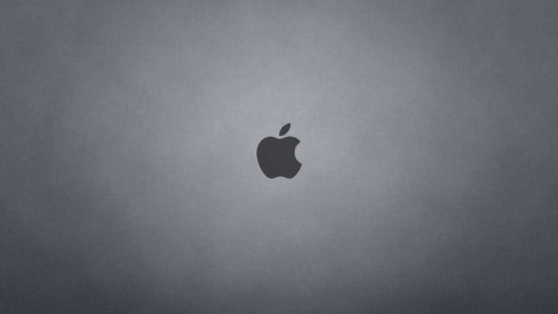 Apple, Logo, Grigio, Minimalismo, Full HD, sfondo Mac
