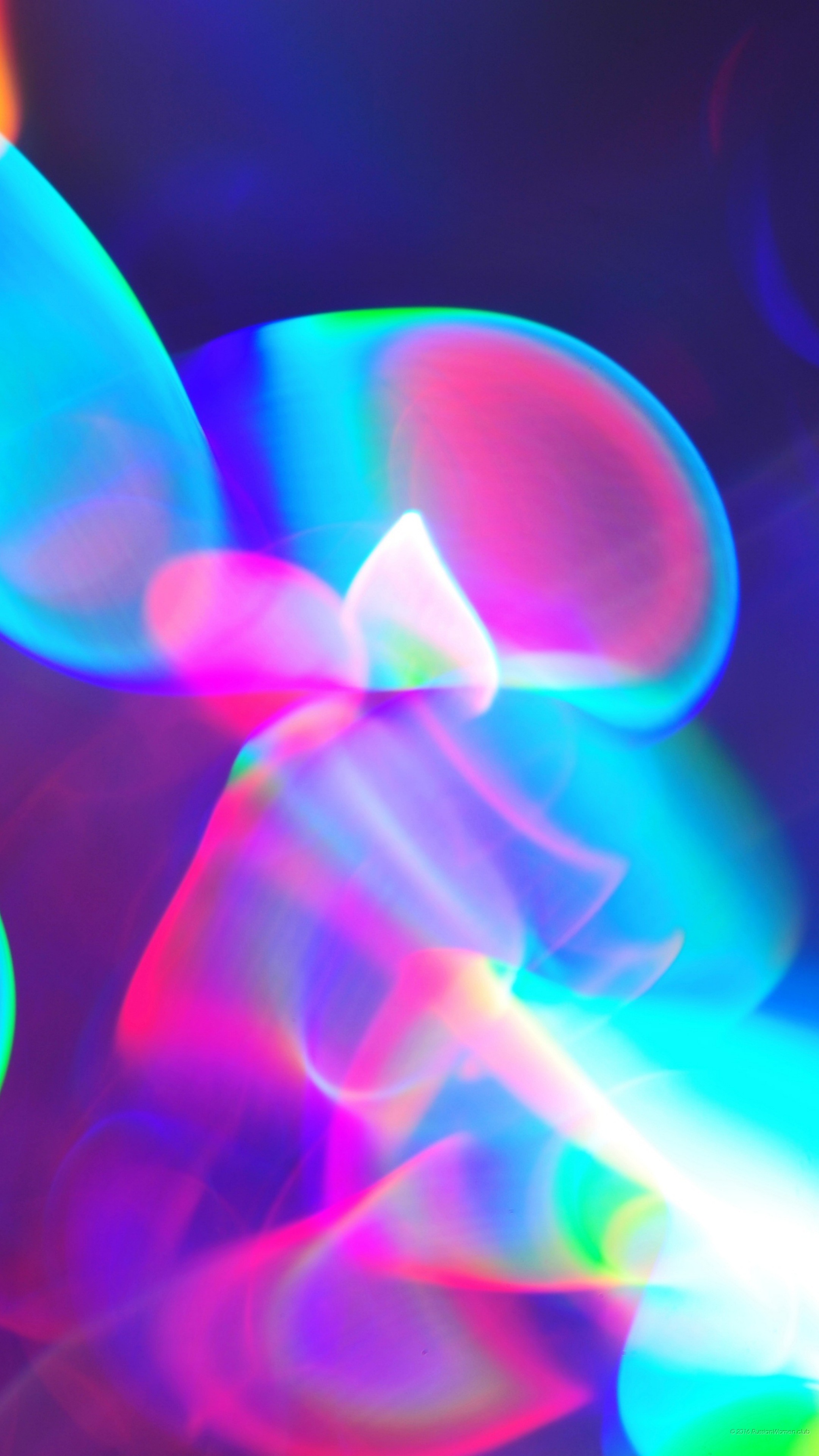 Luci astratte, Colori neon, Astratto, QHD+, sfondo per cellulare