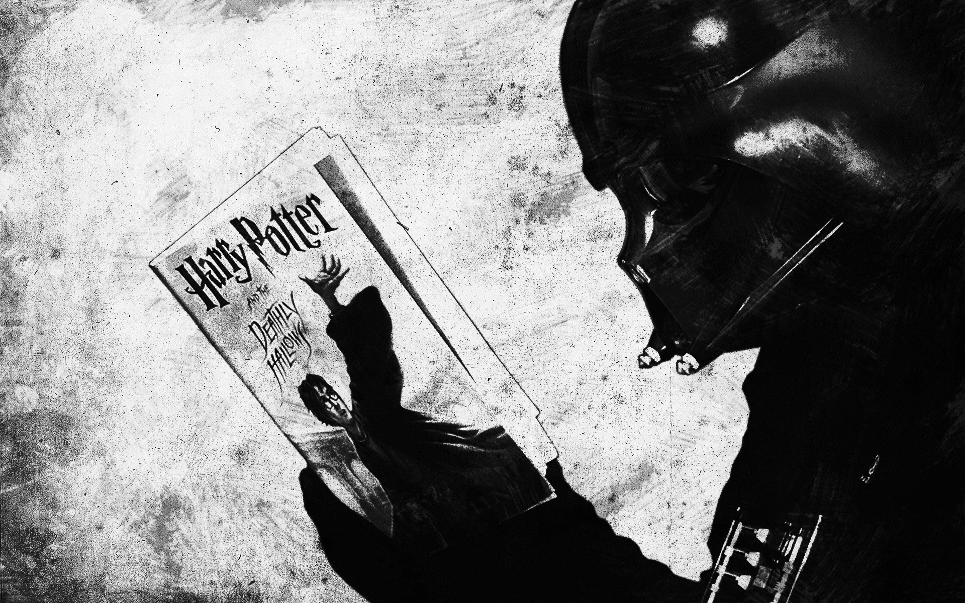 Darth Vader, Harry Potter, Libro, Parodia, 1920x1200, sfondo per PC