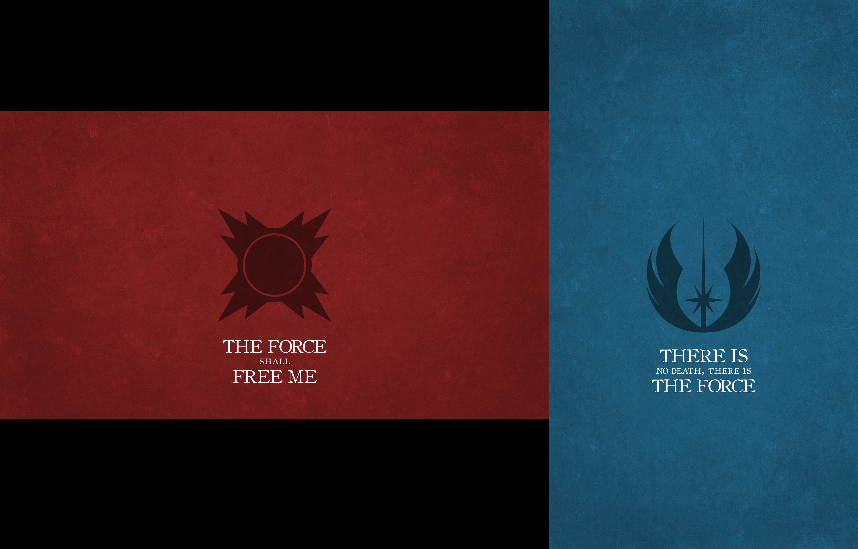 Codice Sith, Codice Jedi, Star Wars, Rosso, Blu, 2K, sfondo per PC e portatile