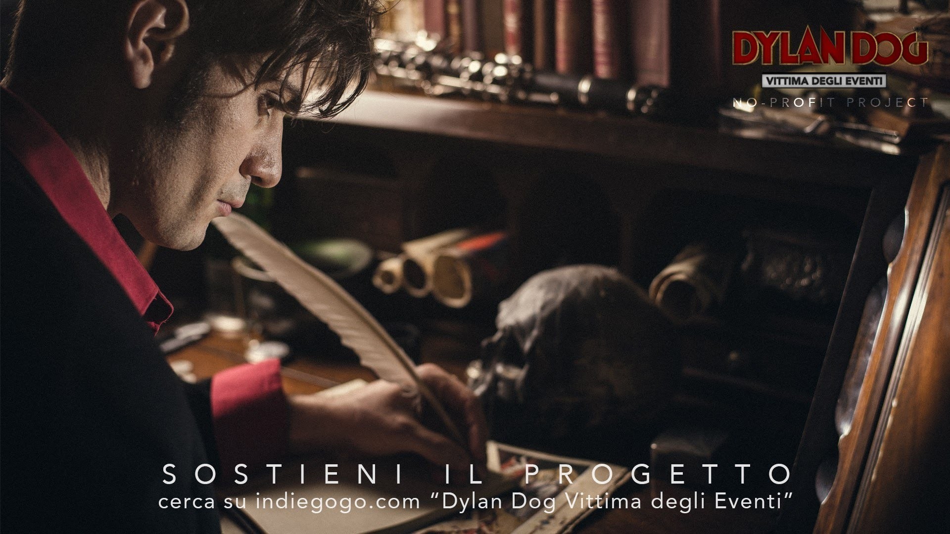 Dylan Dog: Vittima degli eventi, Fan film, Penna d'oca, Teschio, sfondo Full HD per PC