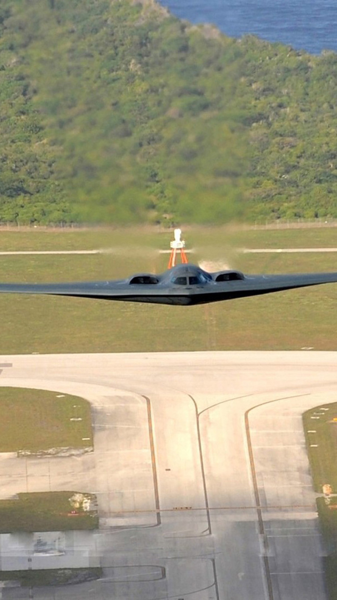 B-2 Spirit, Bombardiere stealth, Pista, Full HD, sfondo per iPhone e Android