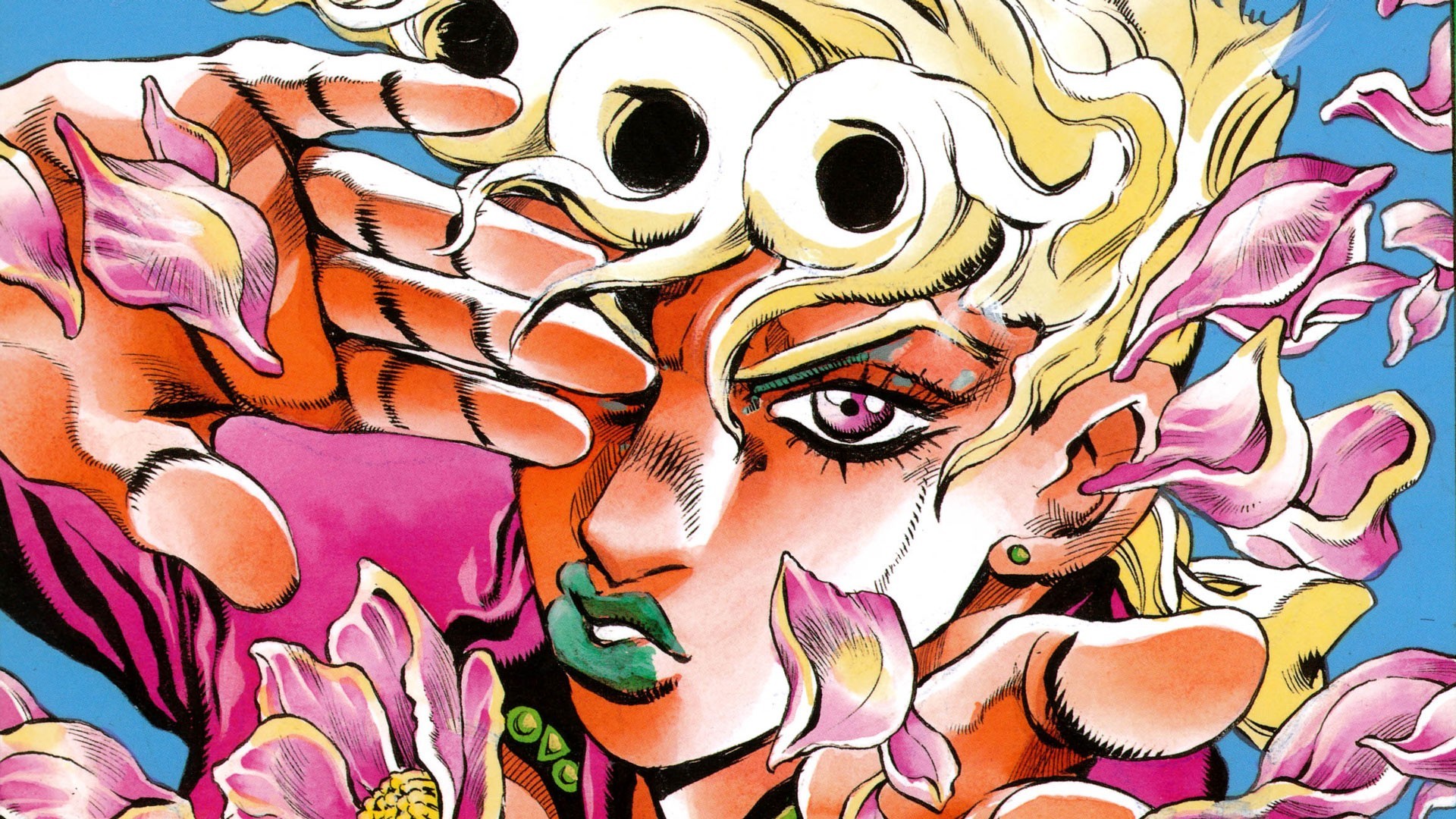Giorno Giovanna, Le bizzarre avventure di JoJo, Vento Aureo, Hirohiko Araki, sfondo per PC