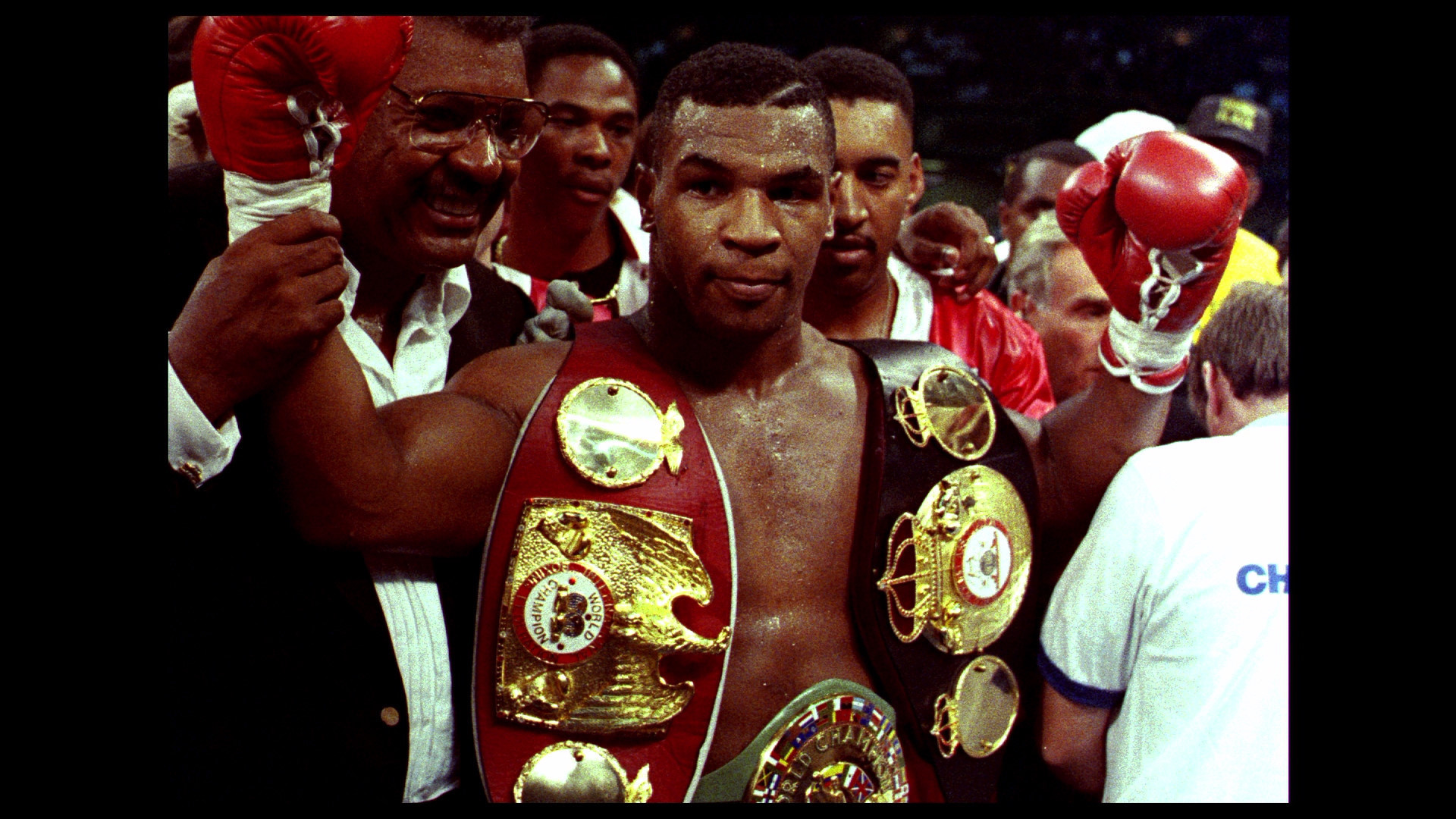 Mike Tyson, Cinture di campione, Vittoria, Angolo, Pugilato, 1920x1080, wallpaper desktop