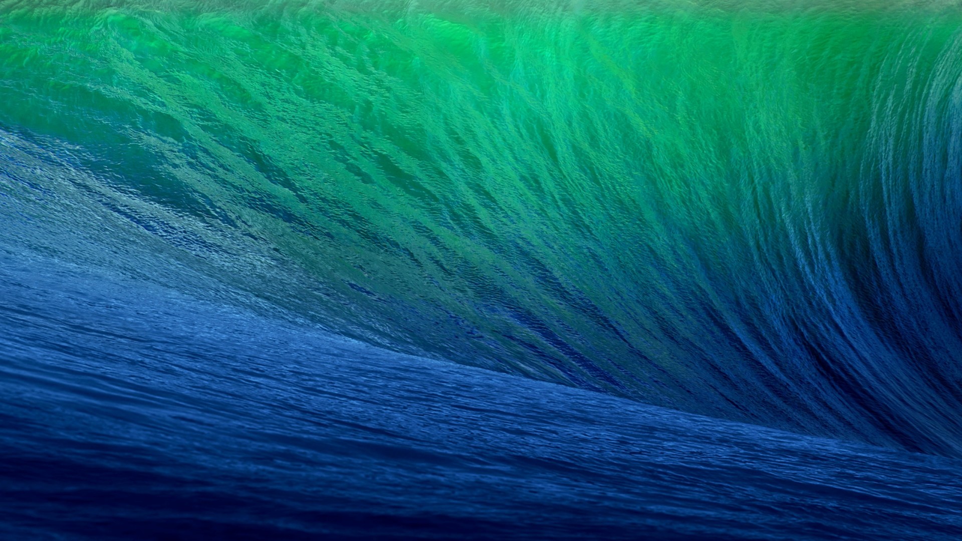 OS X Mavericks, Onda, Verde, Blu, sfondo iPhone