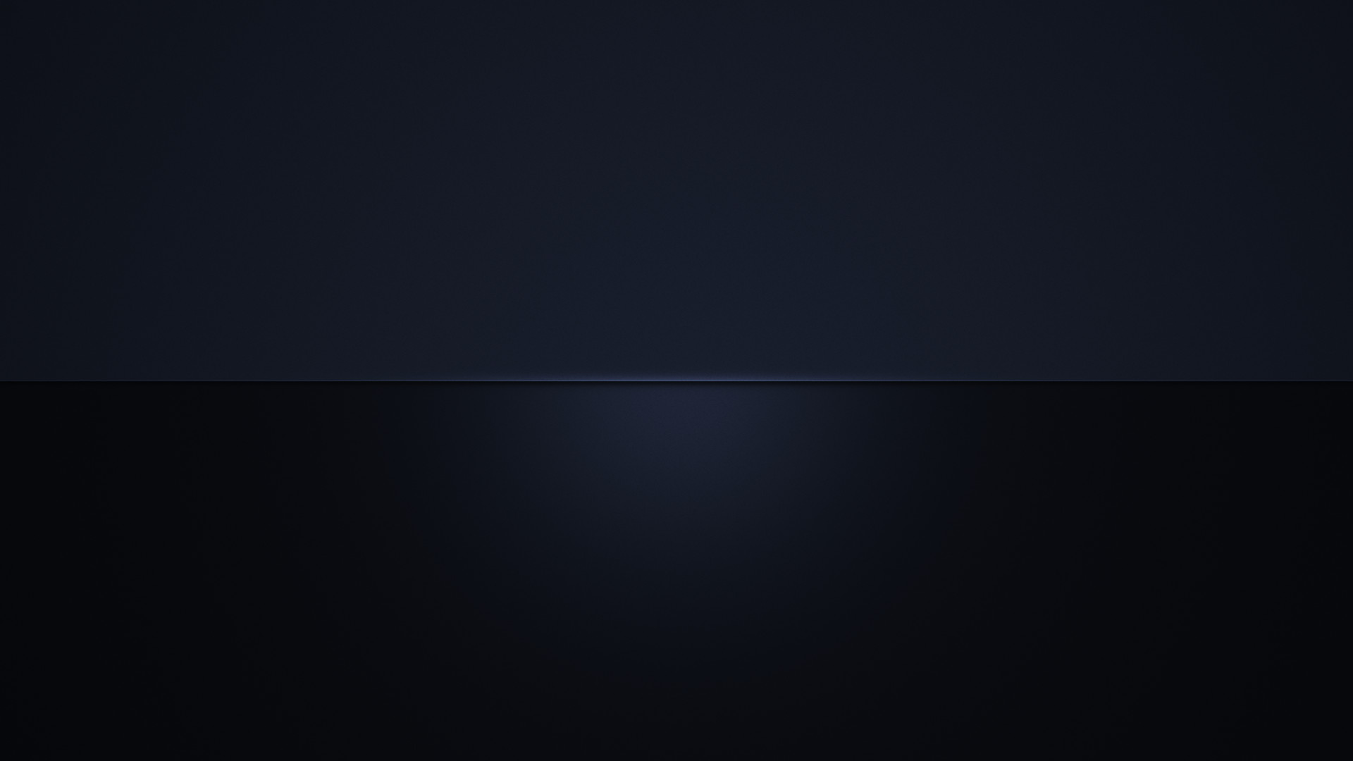 Blu scuro, Linea orizzontale, Gradiente, Full HD, sfondo per PC