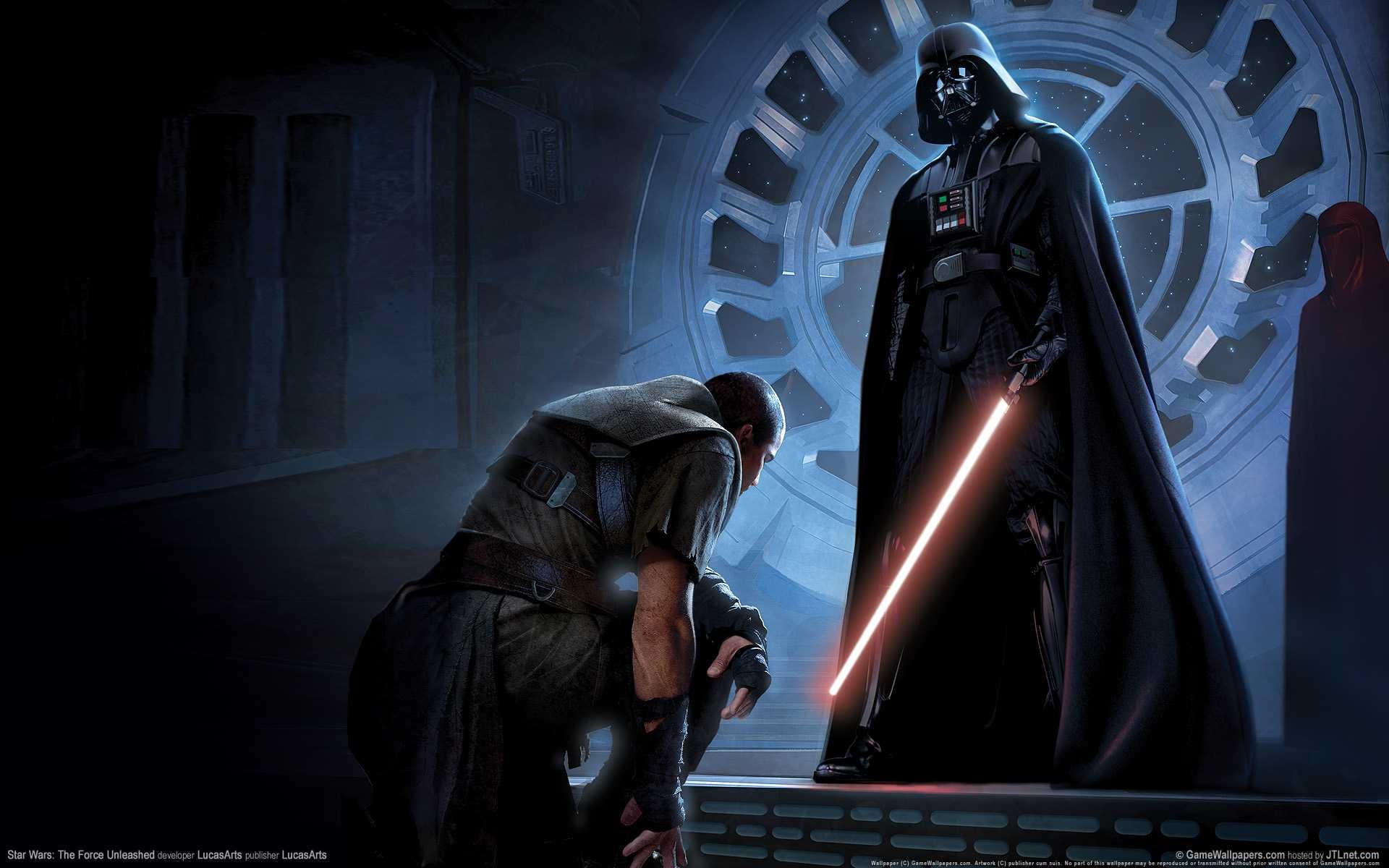 Darth Vader, Starkiller, Star Wars: Il potere della Forza, Spada laser rossa, sfondo desktop