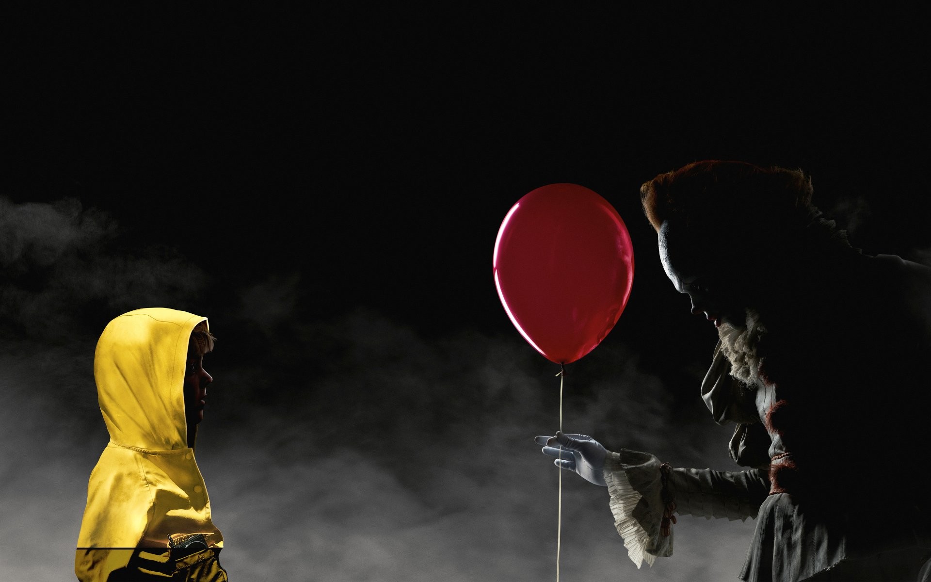 It (2017), Pennywise, Georgie Denbrough, Palloncino rosso, Stephen King, sfondo Full HD per portatile