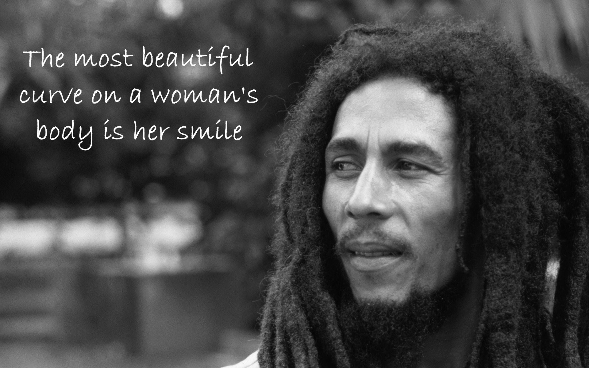 Bob Marley, Citazione, Bianco e nero, Ritratto, 1920x1200, sfondo MacBook Pro