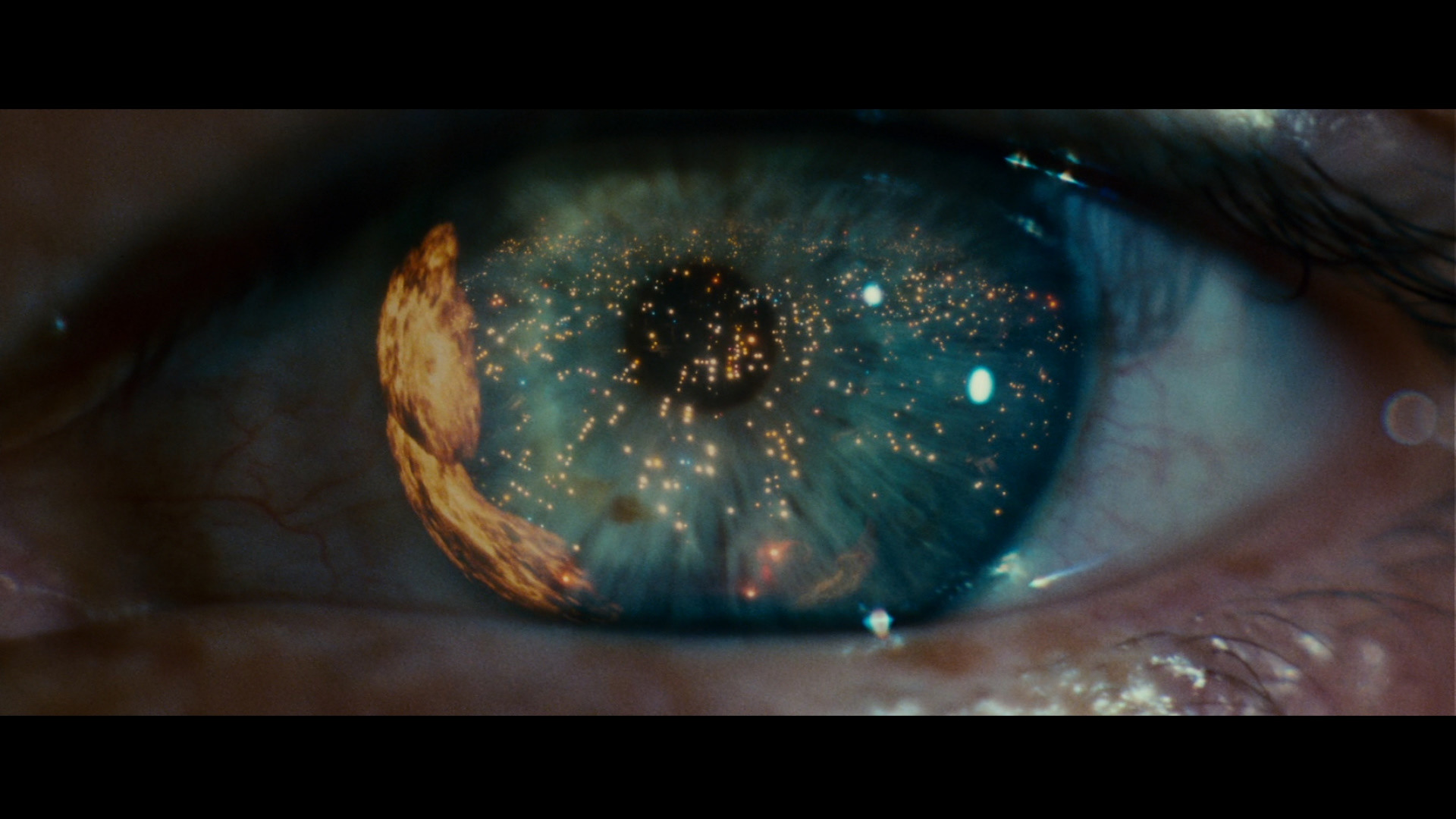 Blade Runner, Occhio, Riflesso città, Primo piano, 1920x1080, sfondo per PC