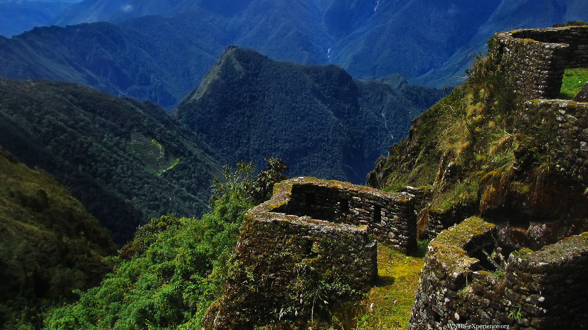 Machu Picchu, Perù, Muri di pietra, Montagne, Valle, 1920x1080, immagine di sfondo
