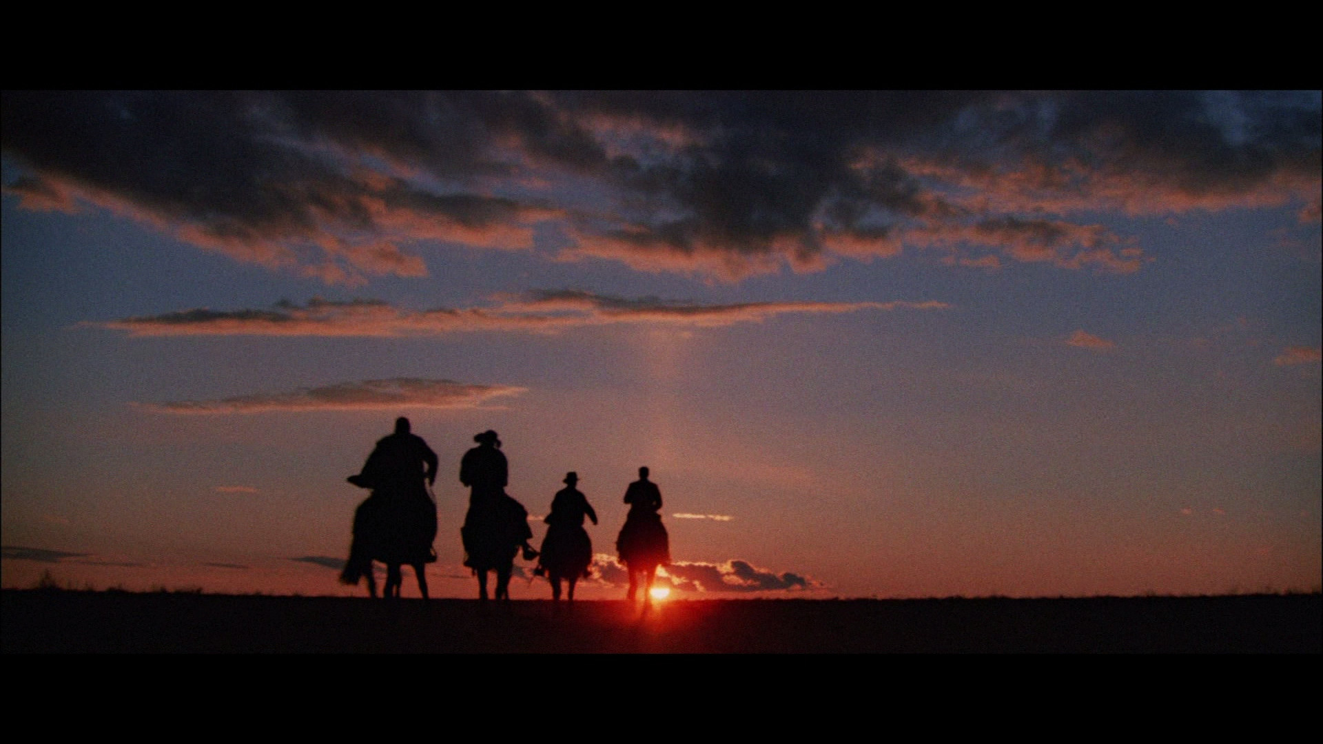 Indiana Jones e l'ultima crociata, Cavalieri, Tramonto, Silhouette, sfondo Windows 11