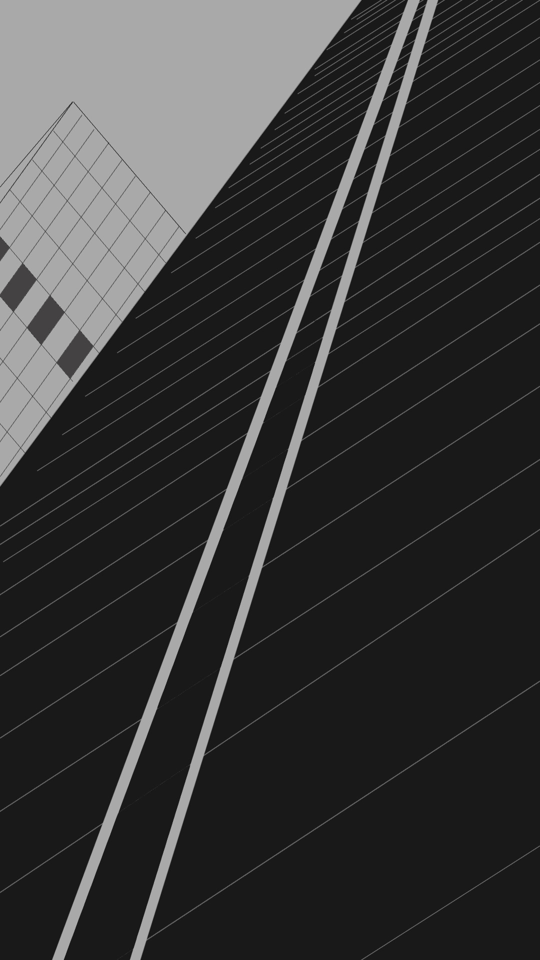 Grattacielo, Architettura, Linee, Grigio, sfondo iPhone 7