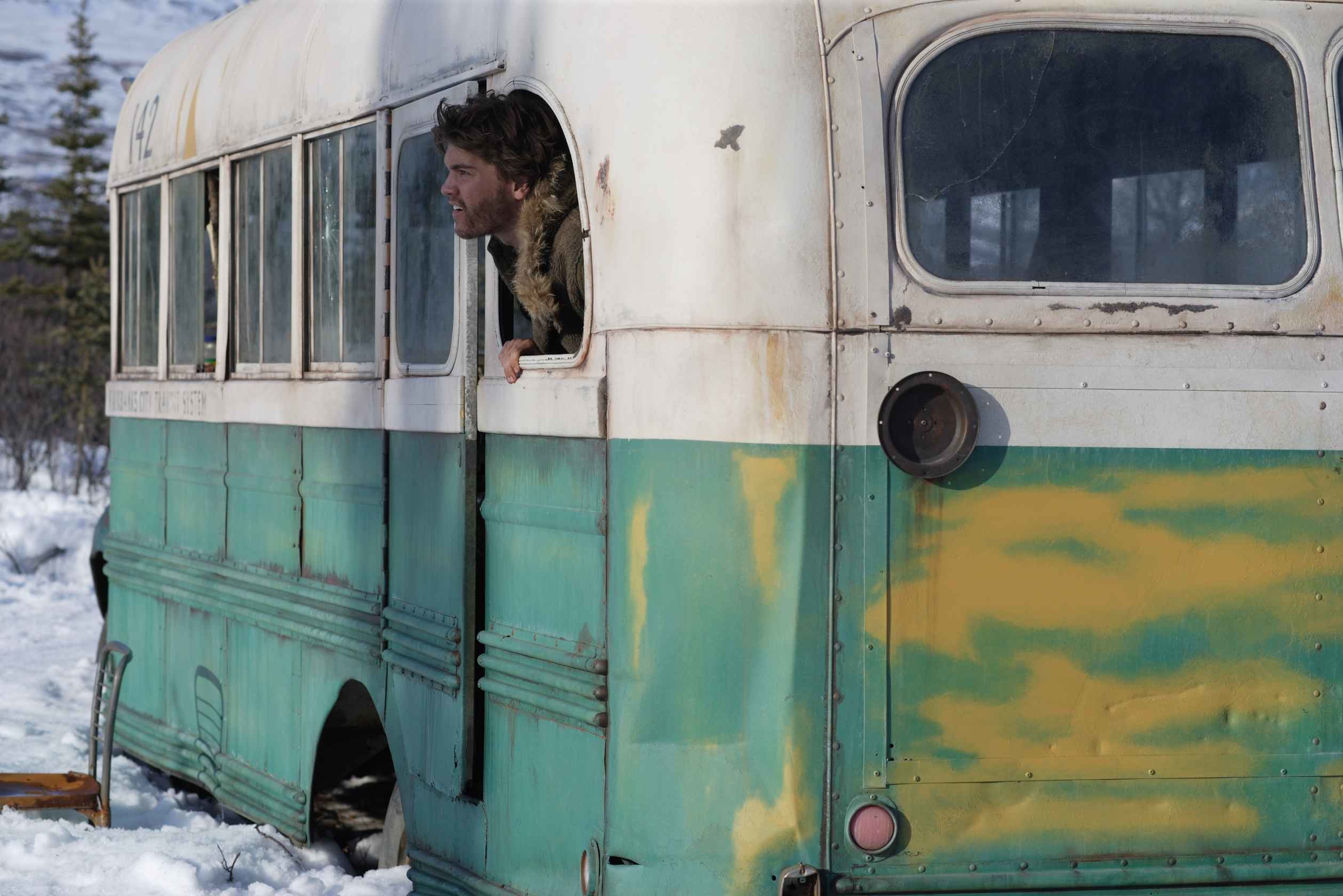Magic Bus, Autobus 142, Into the Wild - Nelle terre selvagge, Emile Hirsch, Neve, sfondo Full HD