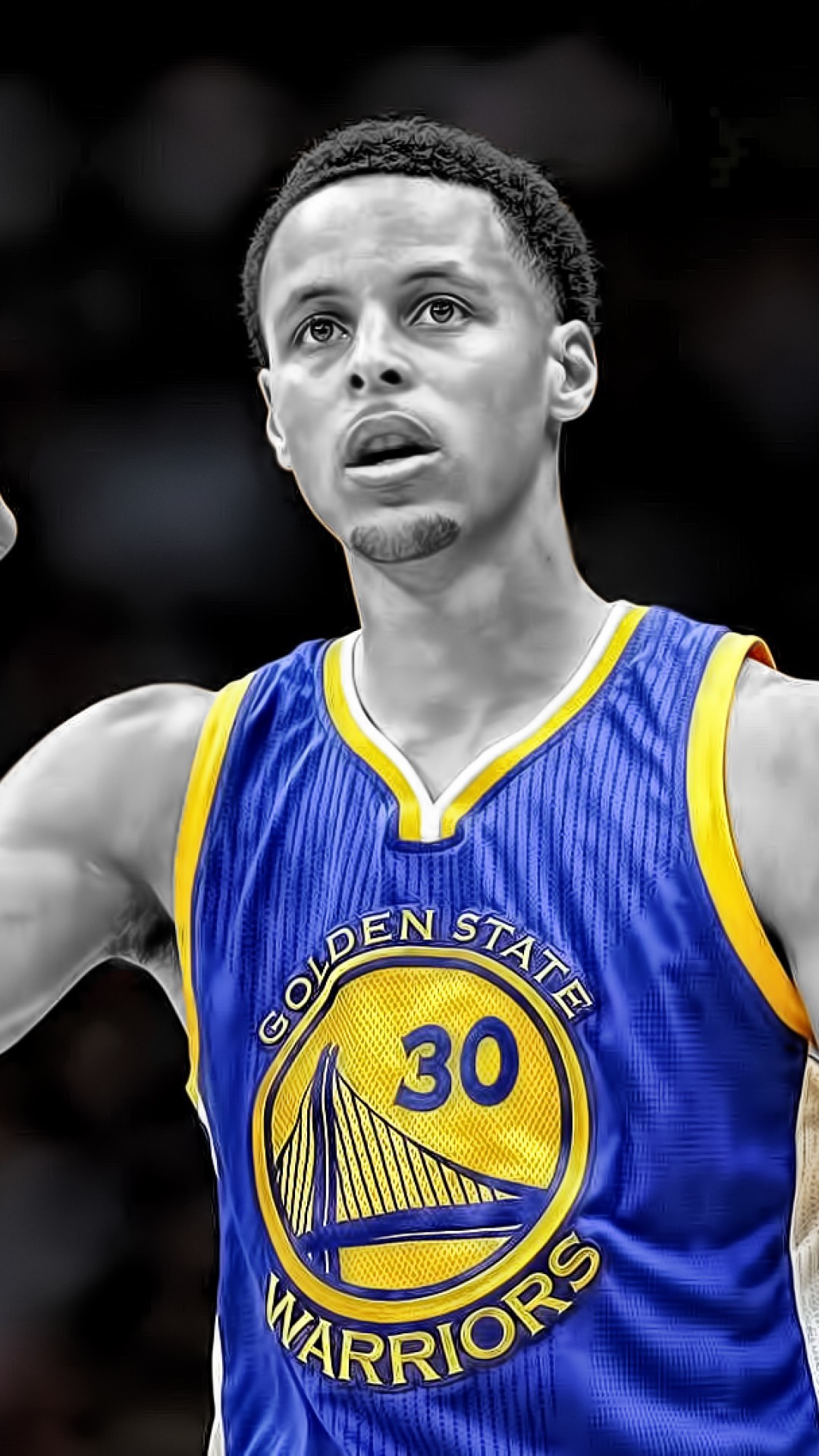 Stephen Curry, Golden State Warriors, Numero 30, Ritratto, Full HD, schermata di blocco del cellulare