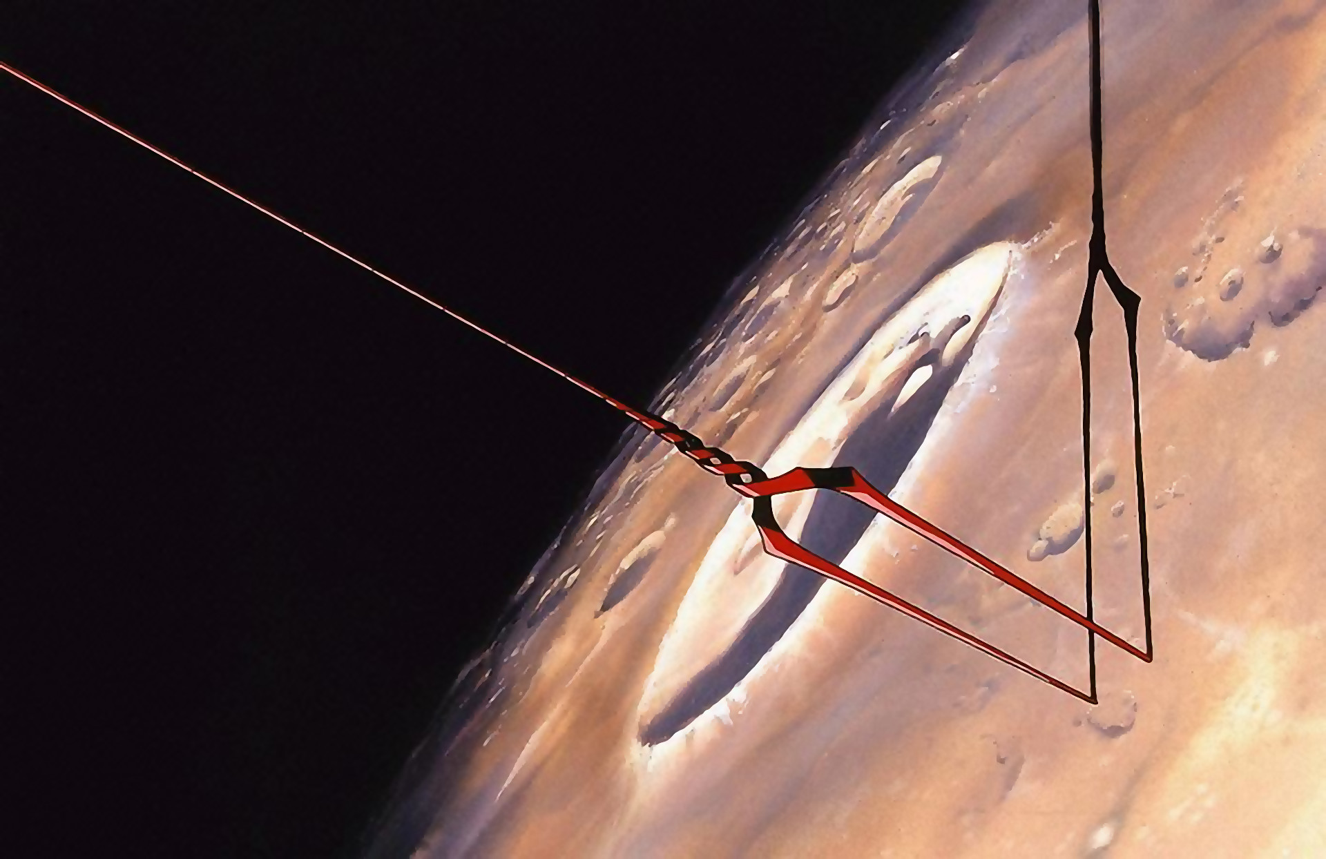 Lancia di Longinus, Luna, Neon Genesis Evangelion, Spazio, Full HD, sfondo per PC e portatile