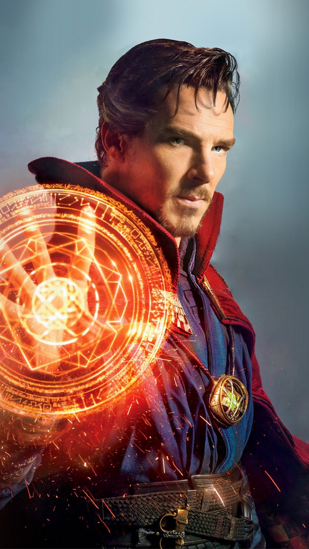 Doctor Strange, Benedict Cumberbatch, Mandala magico, Marvel Cinematic Universe, sfondo Android