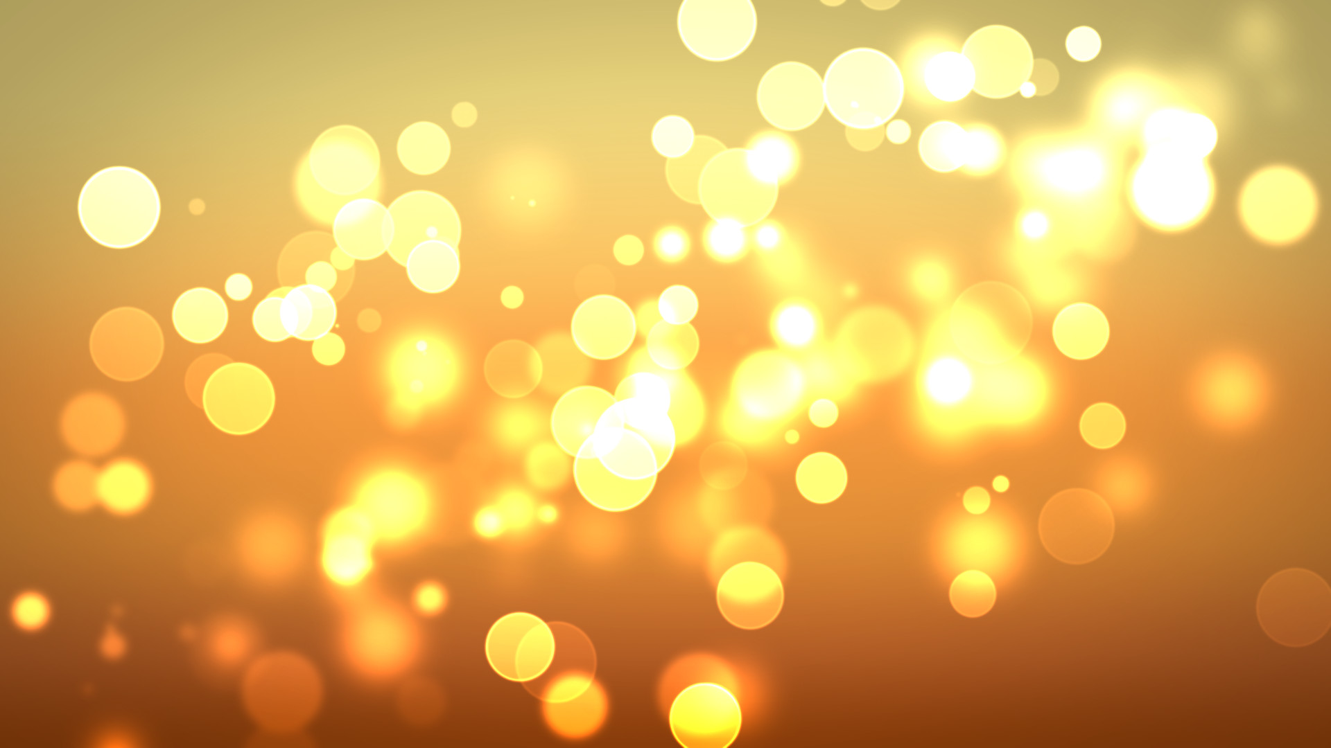 Bokeh, Luci dorate, Oro, Scintillio, Full HD 1080p, sfondo desktop