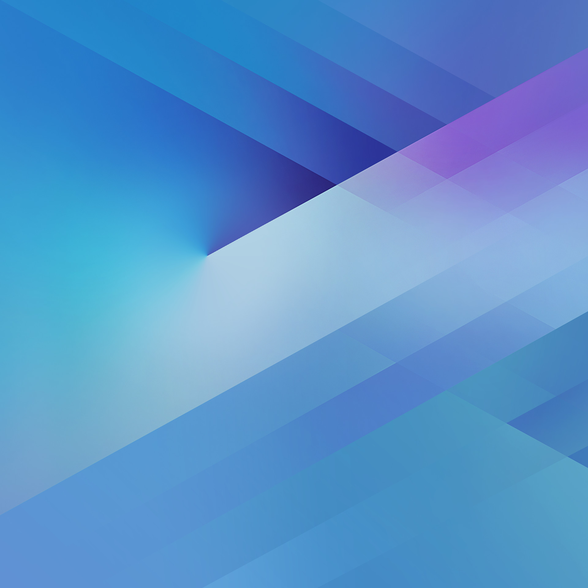 Forme geometriche, Blu e viola, Minimalismo, Full HD, schermata di blocco iPad