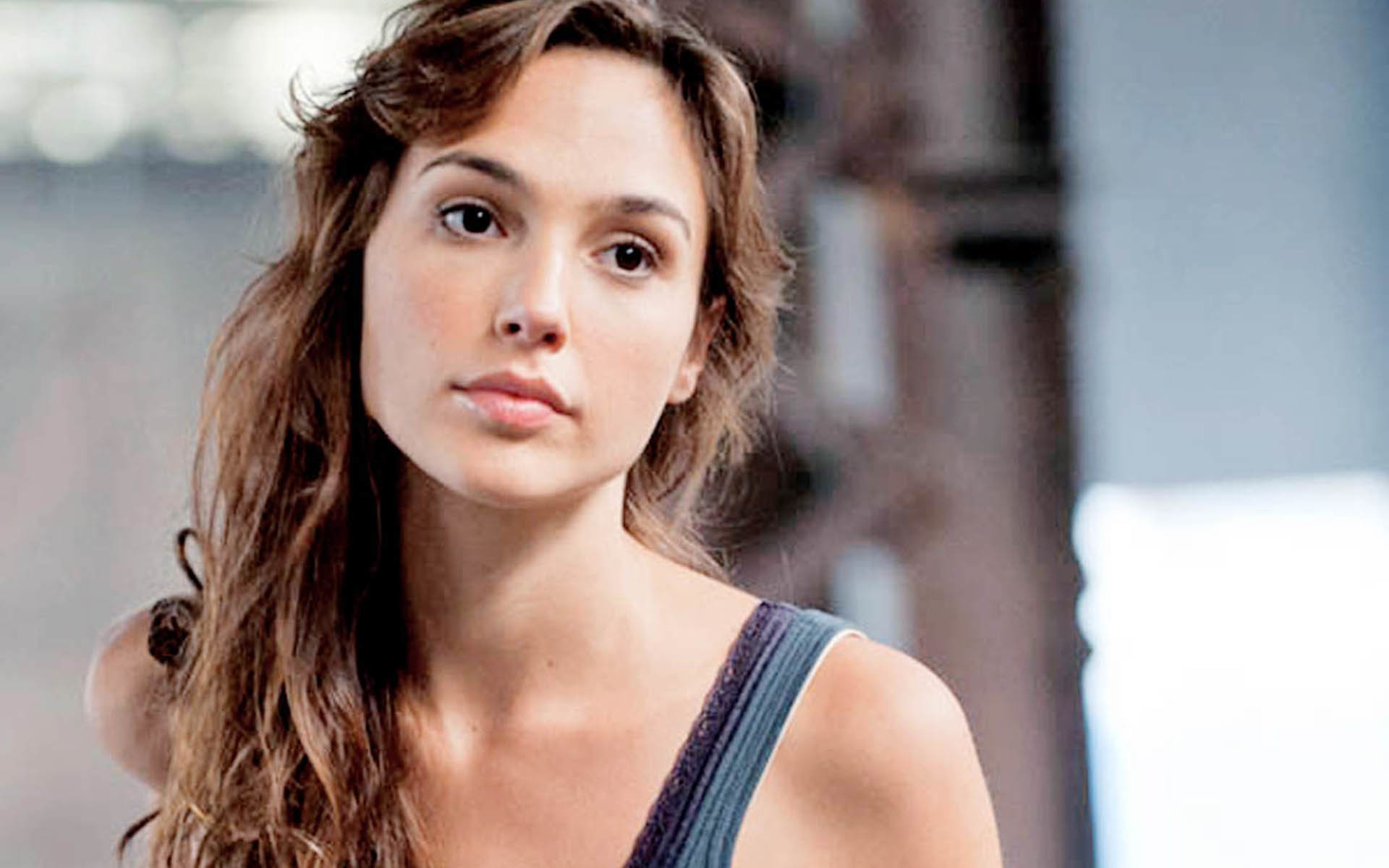 Gal Gadot, Capelli ricci, Ritratto, Attrice, 16:10 Full HD, sfondo widescreen