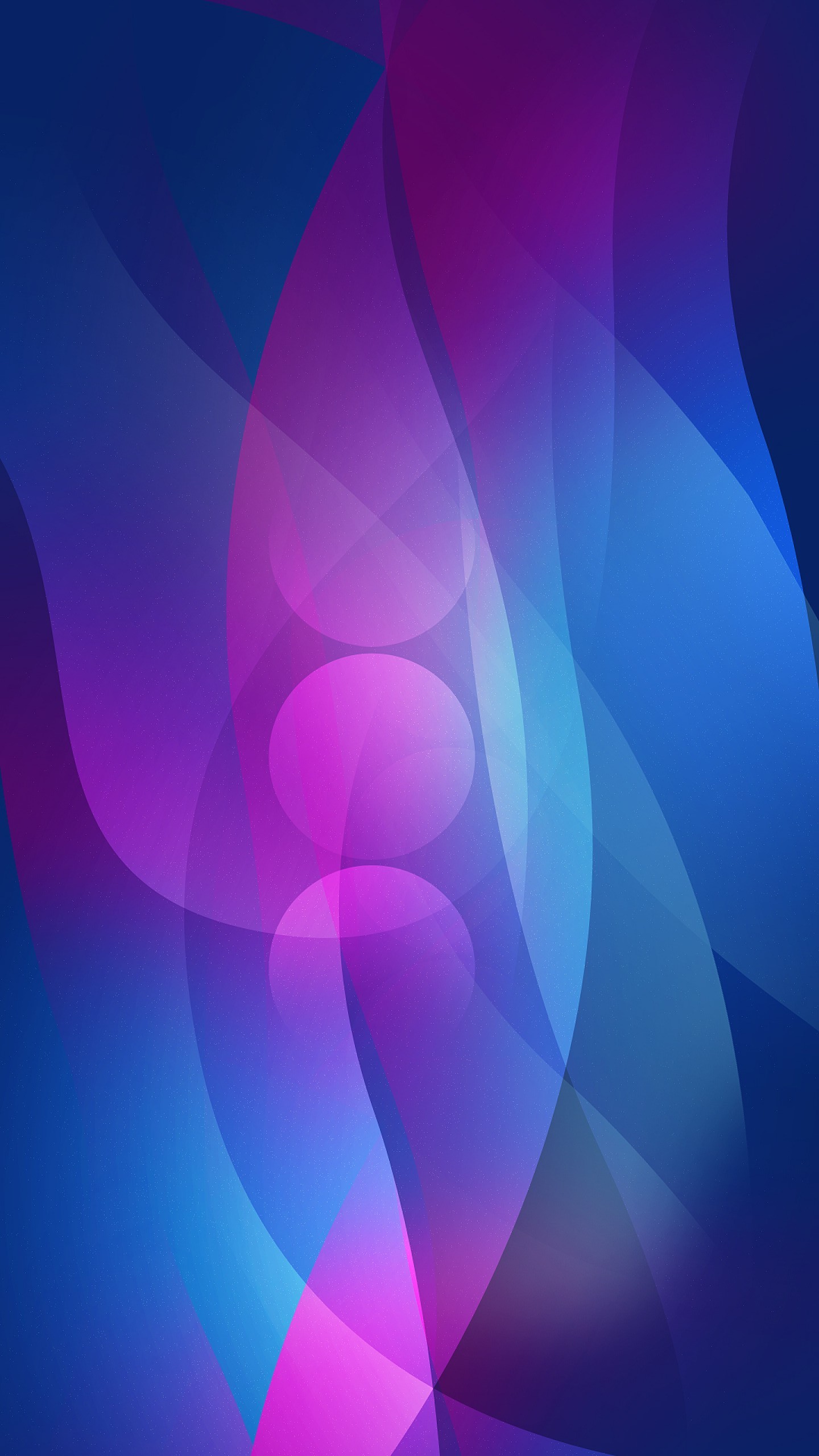 Onde astratte, Viola e blu, Sfumatura, sfondo per iPhone e Android