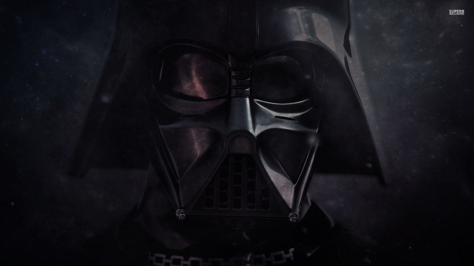 Darth Vader, Casco, Primo piano, Scuro, 1920x1080, immagine di sfondo