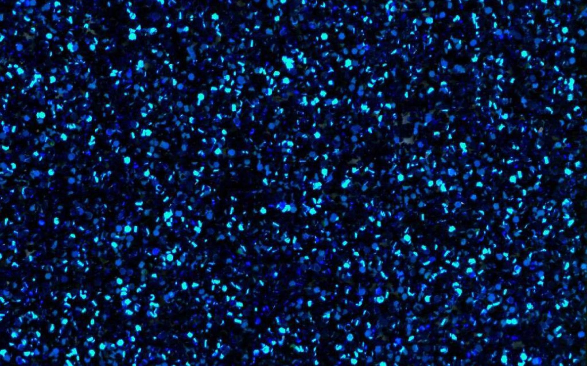 Glitter blu, Brillantini, Sfondo scuro, Full HD, wallpaper per PC