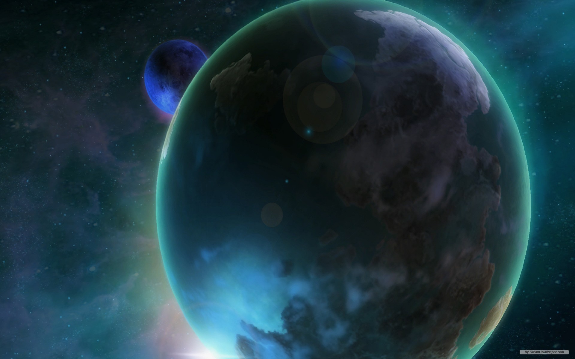 StarCraft, Pianeta, Spazio, Blu, 1920x1200, sfondo per PC