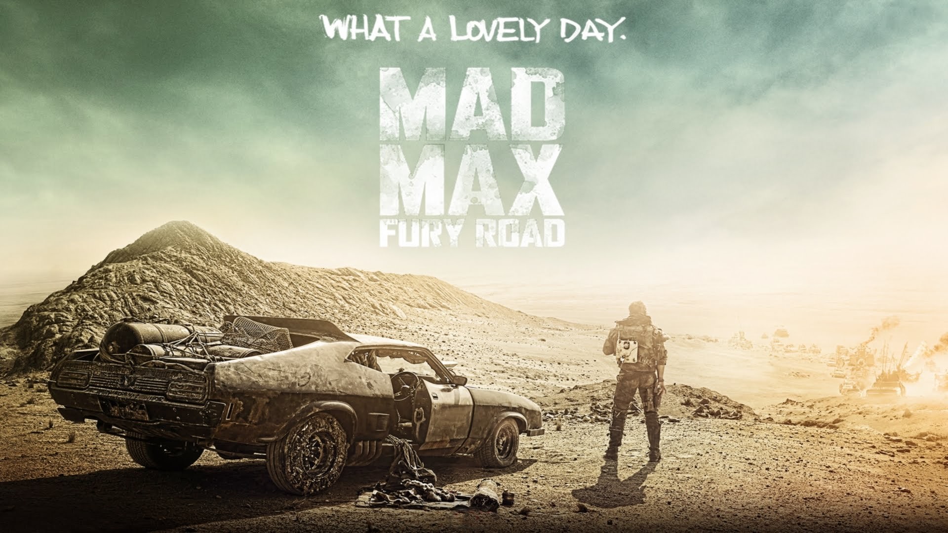 Mad Max: Fury Road, What a Lovely Day, Interceptor, Logo, Full HD, wallpaper per computer