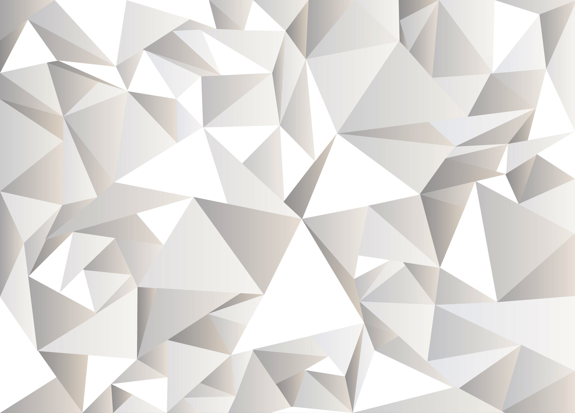 Low poly, Bianco, Triangoli, Minimalismo, Full HD, sfondo desktop