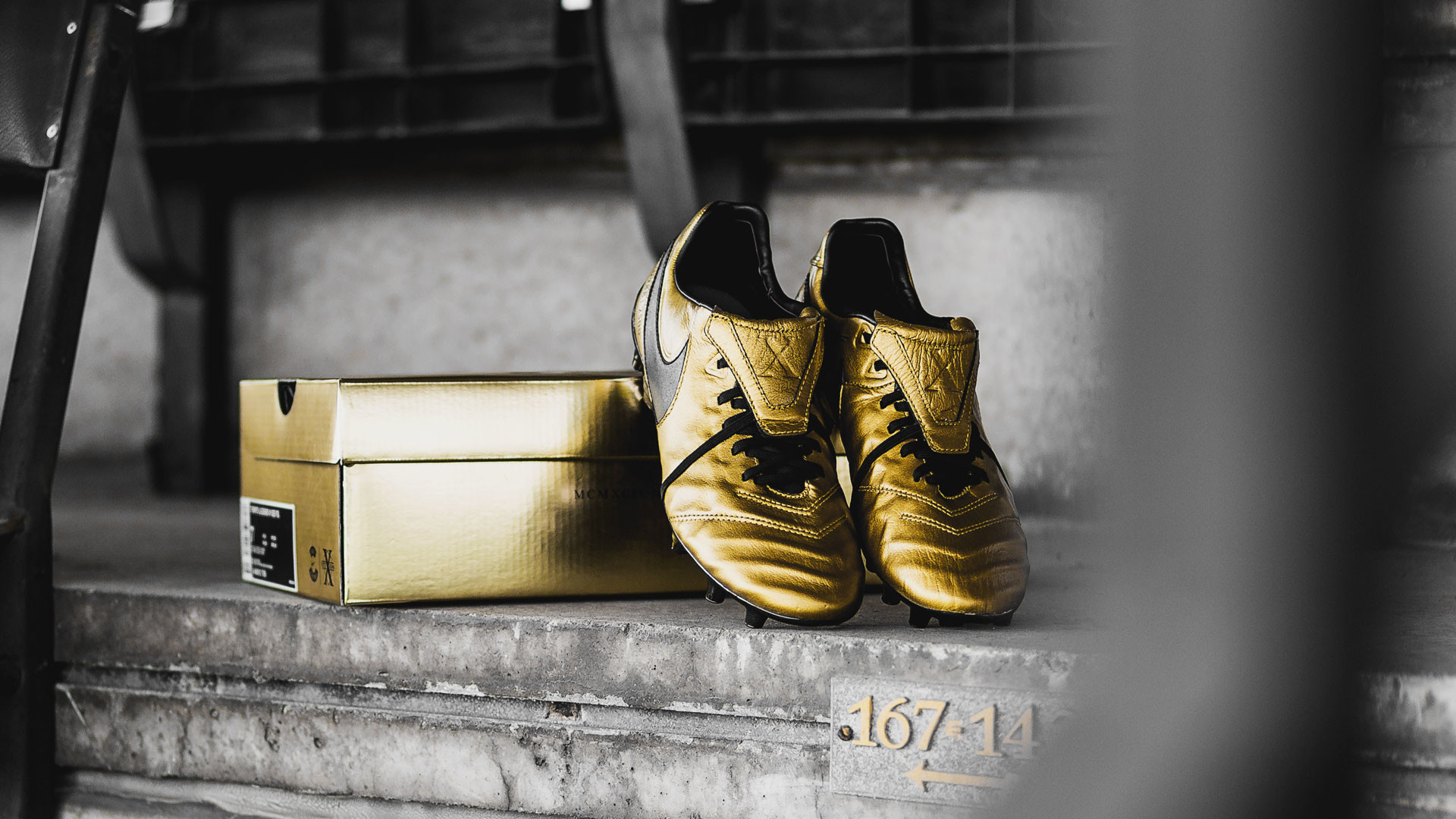 Scarpini dorati, Scarpe da calcio, Oro, Full HD, sfondo per PC e portatile