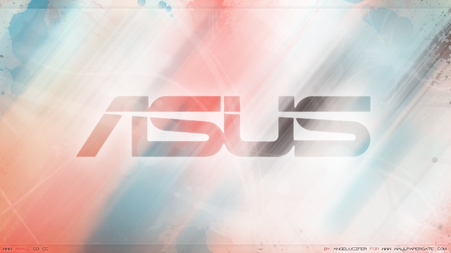 Asus, Logo, Pastello, Arte astratta, Full HD 1080p, sfondo desktop