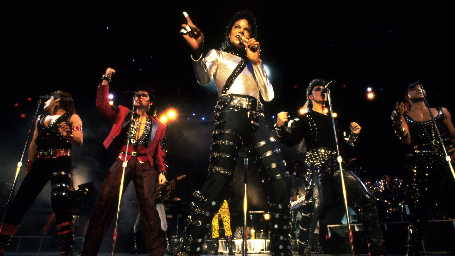 Michael Jackson, The Jacksons, Victory Tour, Concerto, Palco, 1920x1080, sfondo per PC