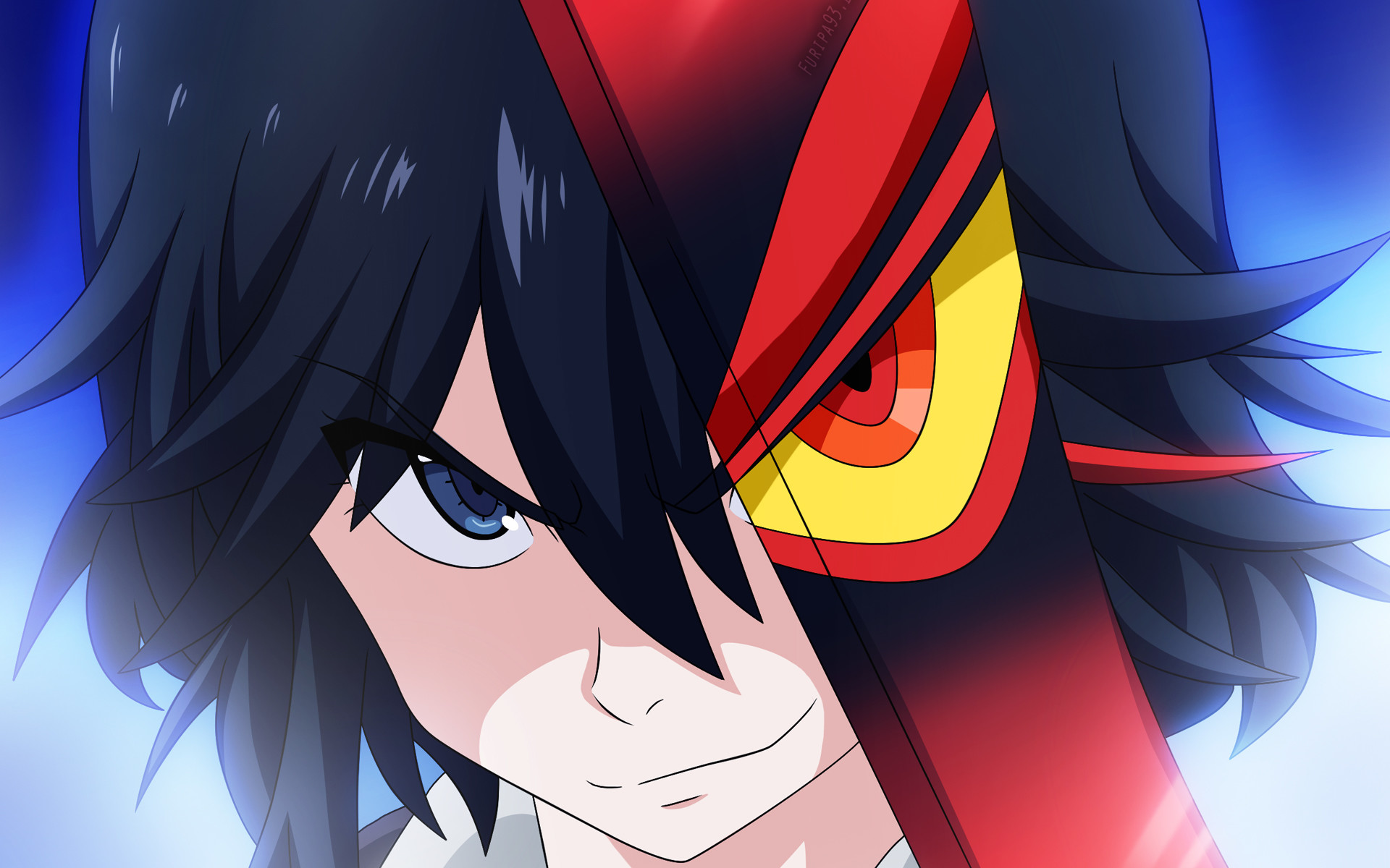 Ryuko Matoi, Senketsu, Kill la Kill, Primo piano, 1920x1200, sfondo MacBook Pro