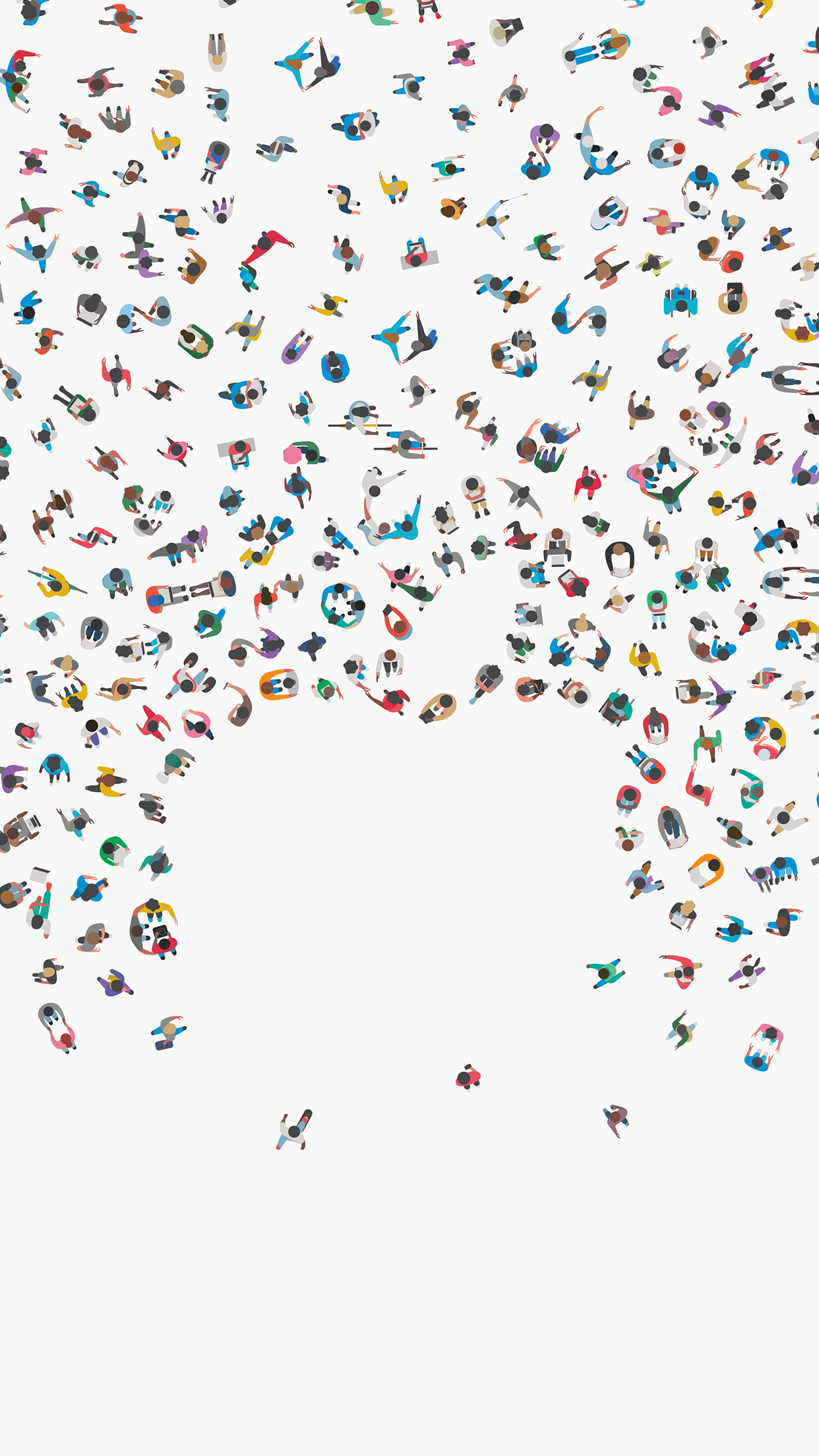WWDC17, Apple, Emoji, Sfondo bianco, 1242x2208, schermata di blocco iPhone