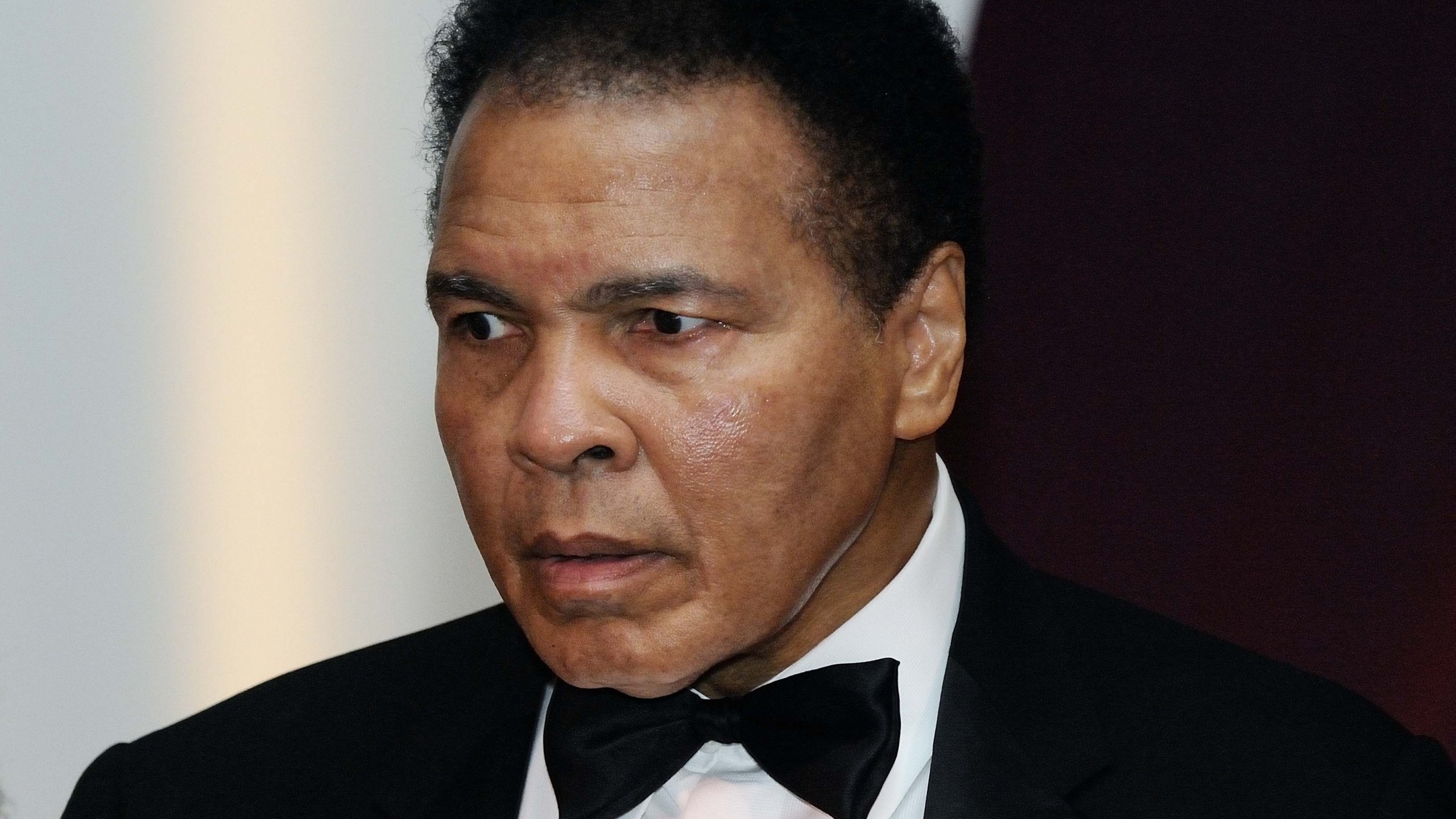 Muhammad Ali, Smoking, Ritratto, Anziano, 16:9 2K, wallpaper widescreen