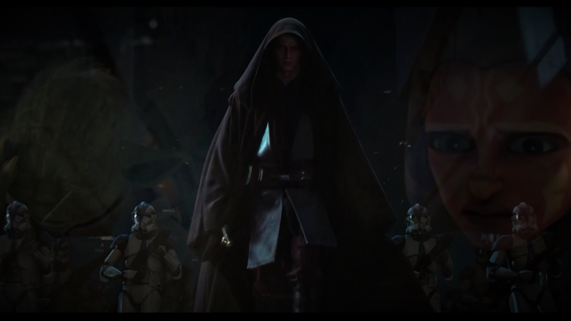 Anakin Skywalker, Ordine 66, La vendetta dei Sith, Star Wars, Clone trooper, Toni scuri, sfondo desktop