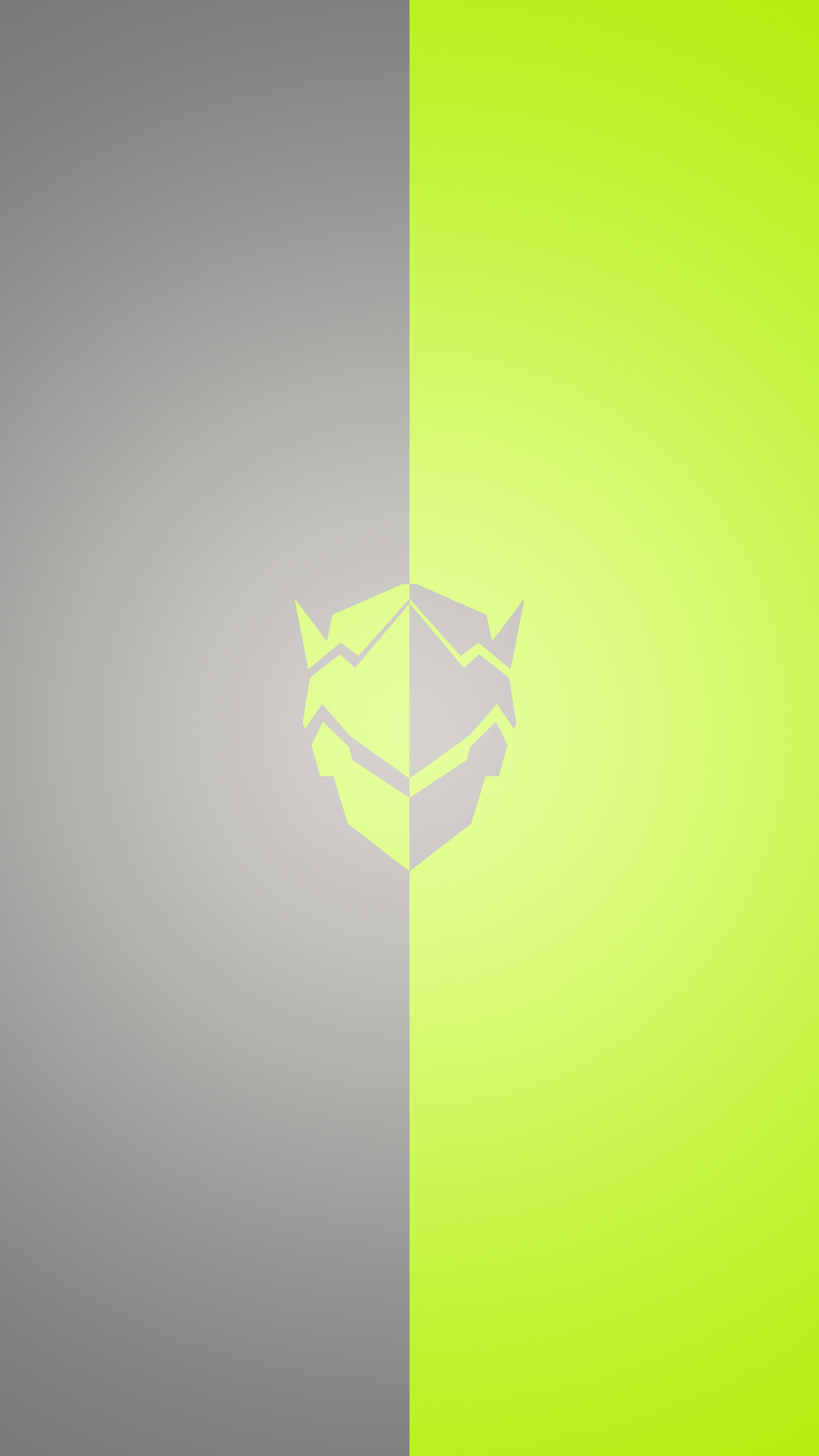 Genji, Overwatch, Logo, Minimalista, QHD+, sfondo verticale per cellulare