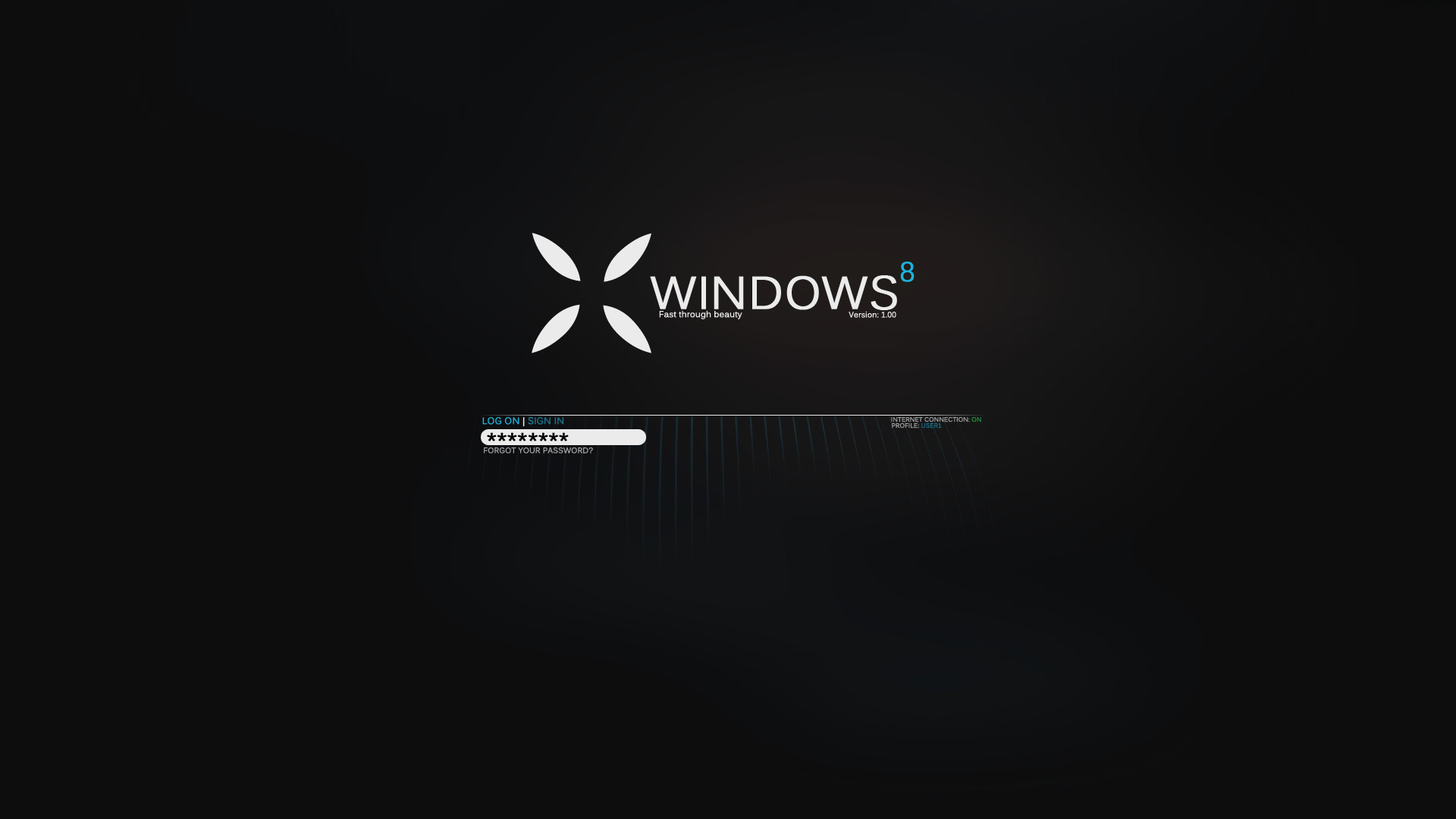 Windows 8, Schermata di avvio, Sfondo nero, 1920x1080, wallpaper desktop