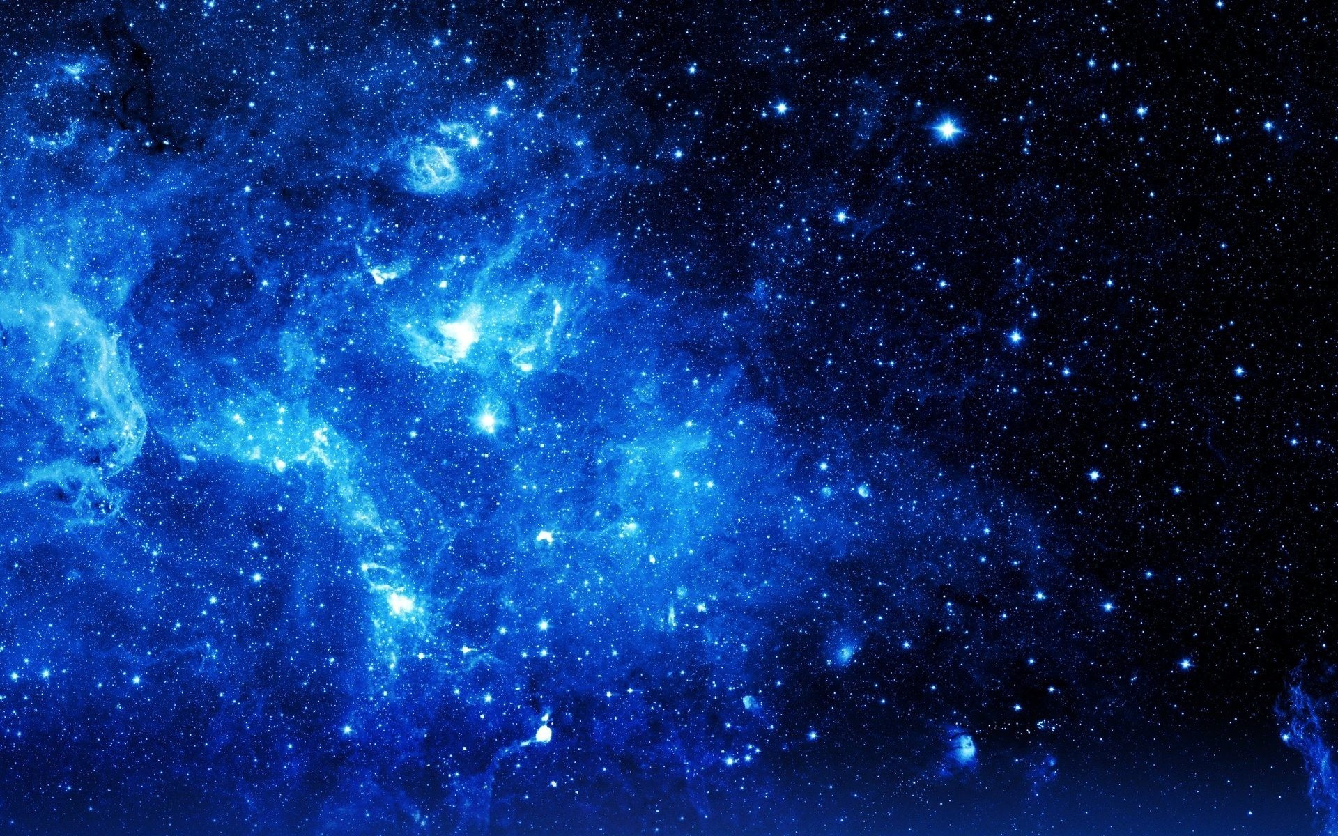 Nebulosa, Blu, Stelle, Spazio profondo, 1920x1200, immagine di sfondo