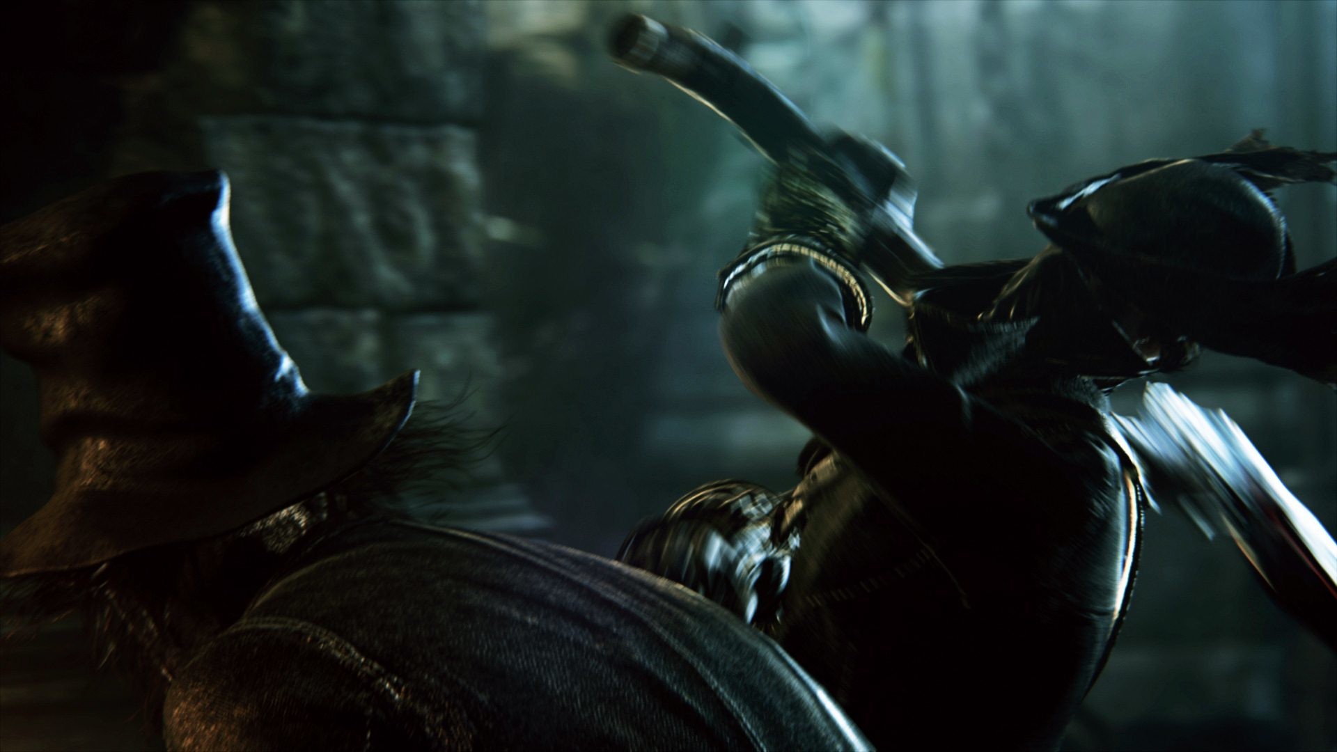 Bloodborne, Cacciatore, Combattimento, Penombra, Full HD, sfondo per portatile